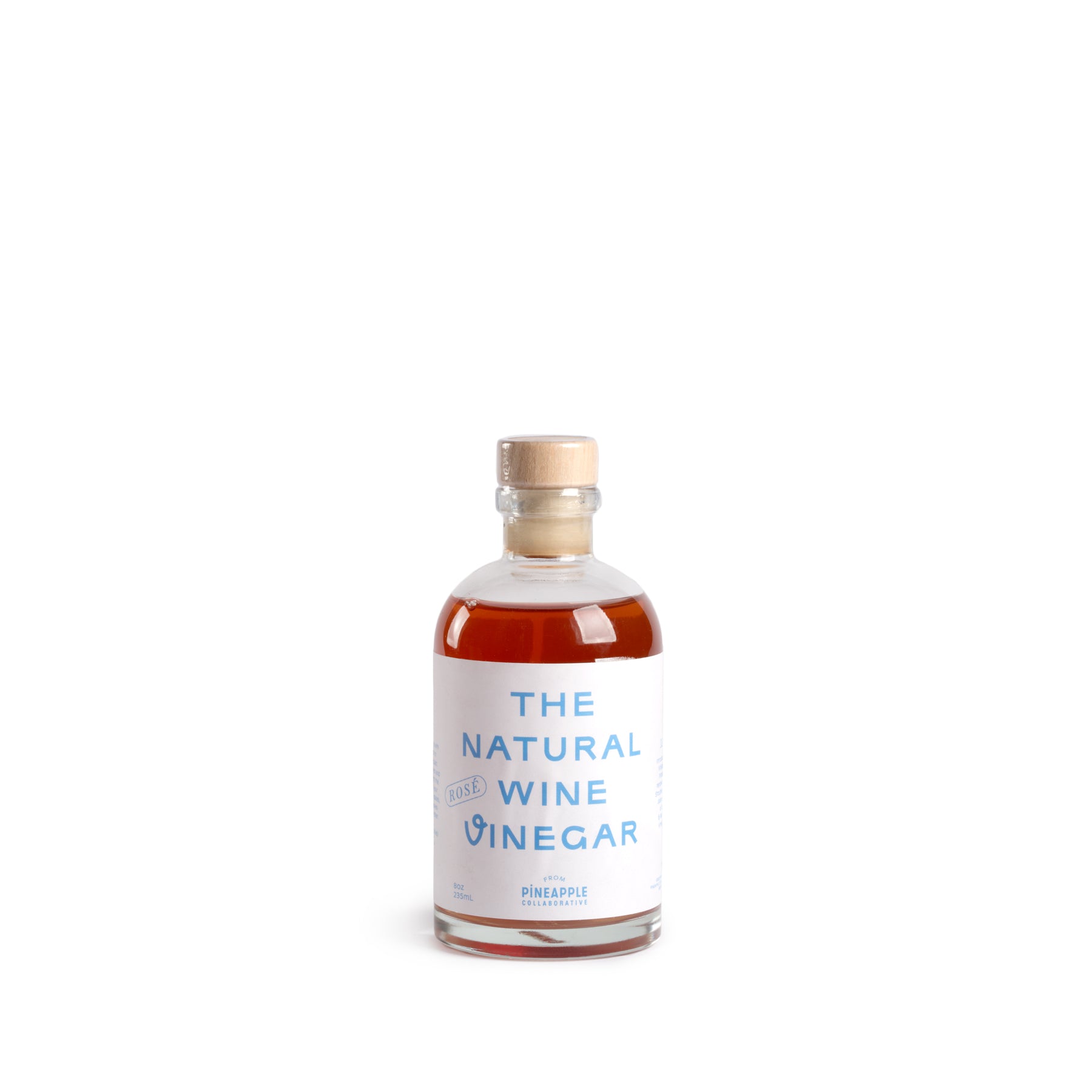 Organic Rosé Wine Vinegar - Premium Natural Vinegar for Salads, Marinades & Gourmet Cooking