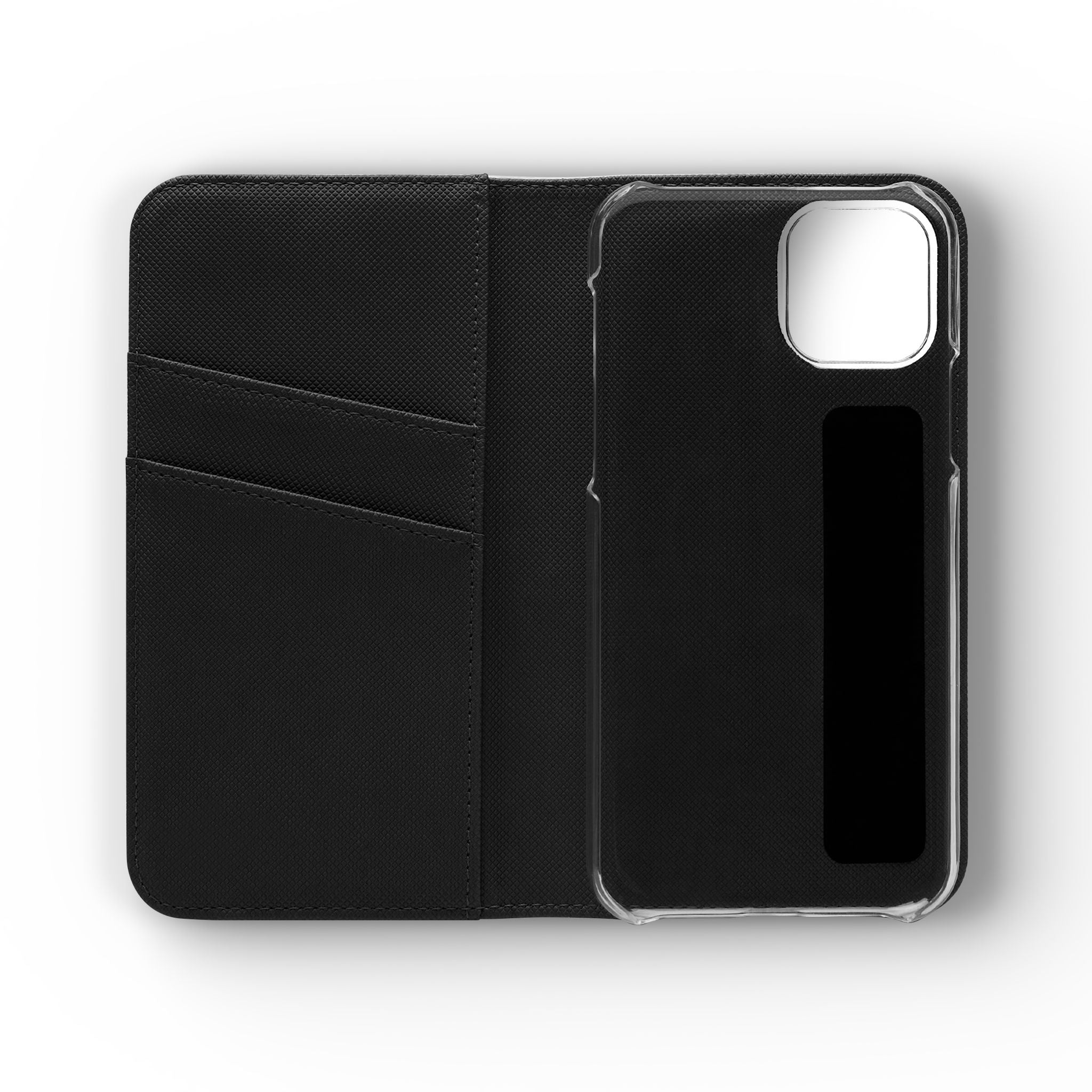 Premium Awapuhi Folio Case for iPhone 14 Pro Max - Slim Vegan Leather Phone Cover with Card Slots | Perfect for Work, Travel & Everyday Protection