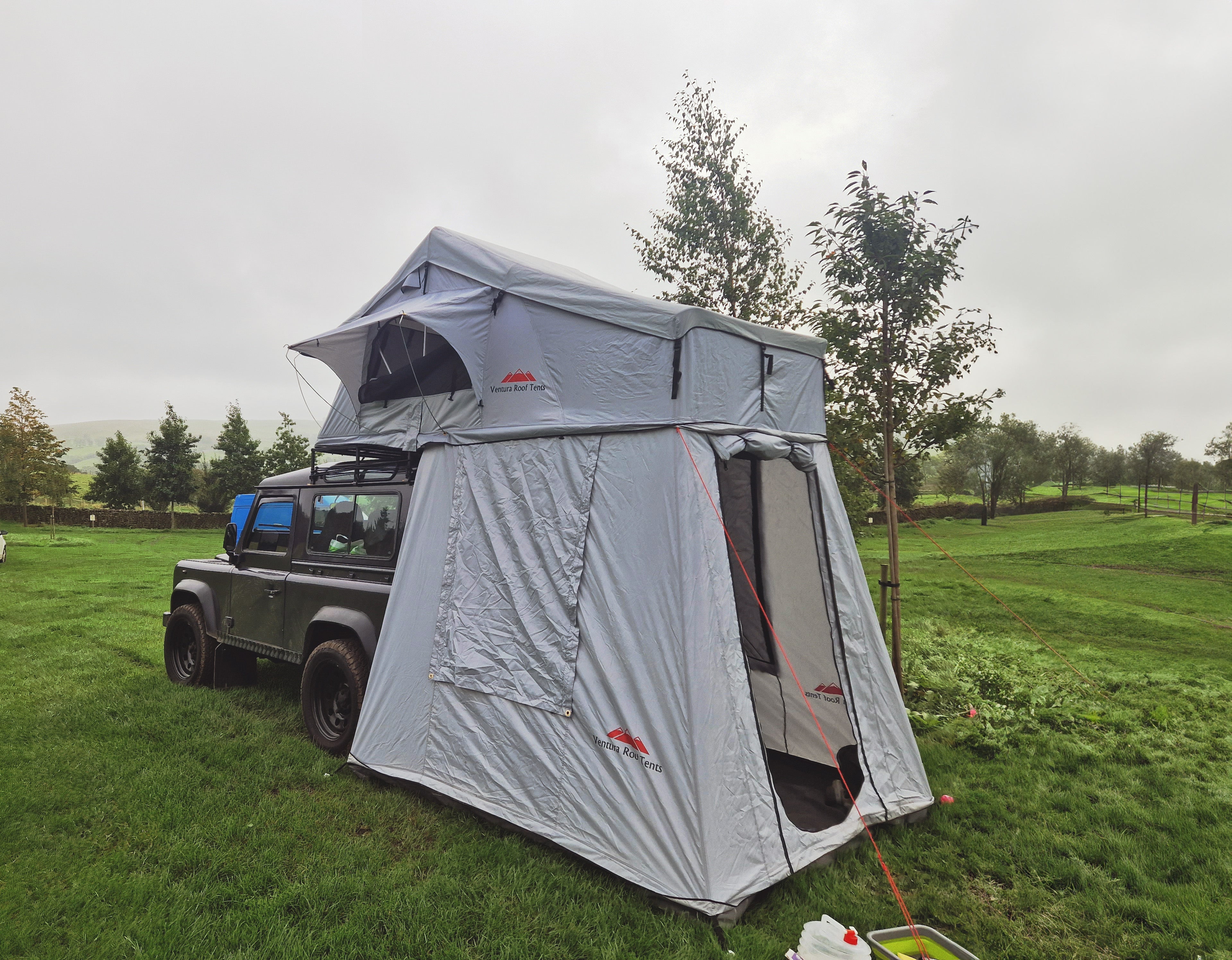 **Extended Ventura Deluxe 1.4 Roof Top Tent with Annex – Heavy Duty Rooftop Camping Tent for Trucks & SUVs – Waterproof & Spacious – Perfect for Outdoor Adventures, Road Trips & Off-Grid Camping**
