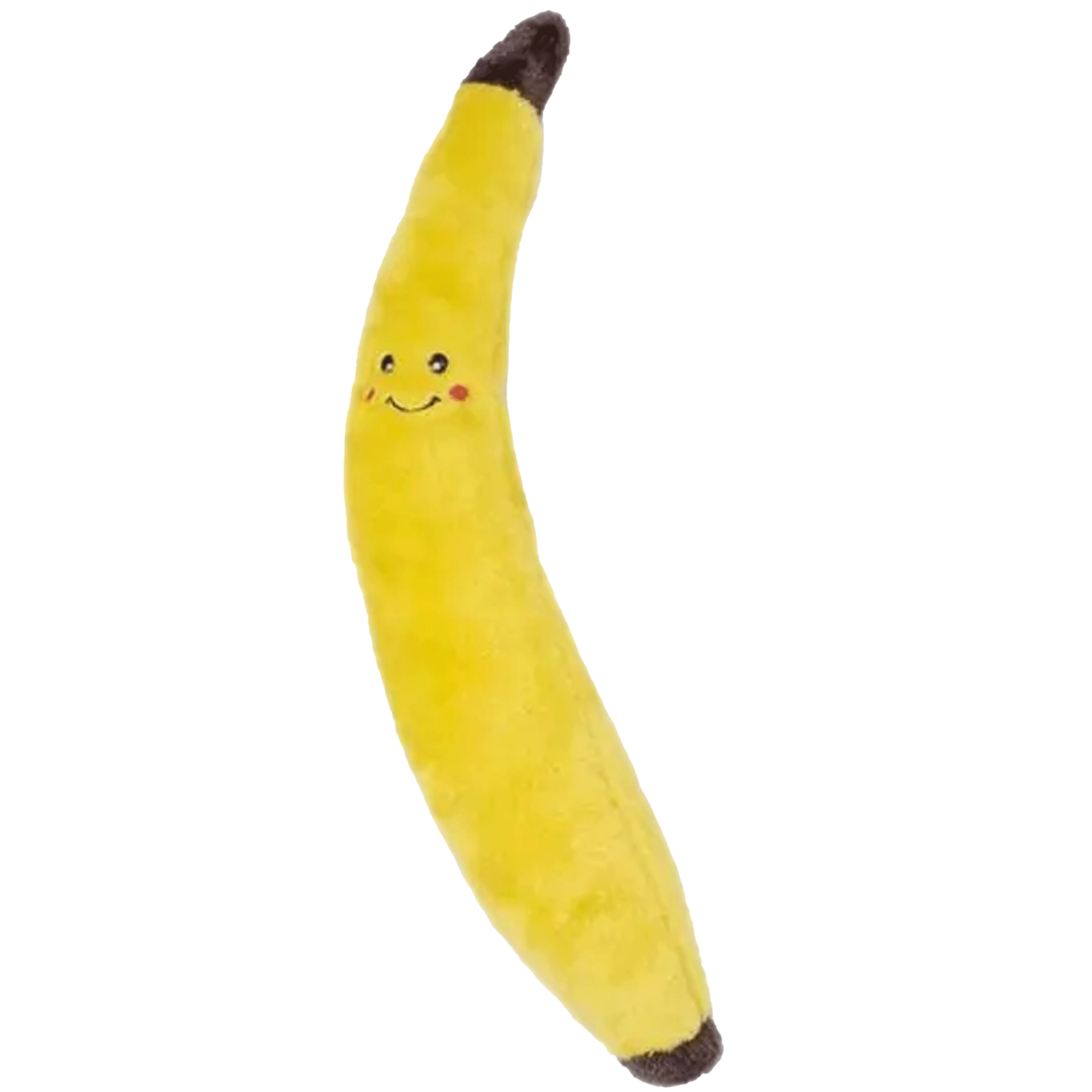 Zippy Paws Jigglerz Banana Dog Chew Toy - Fun Interactive Squeaky Plush for Small & Medium Dogs - Perfect for Playtime, Training & Cuddling