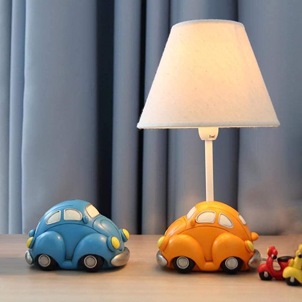 Stylish Cute Cartoon Desk Lamp for Kids - Warm LED Bedside Night Light, Yellow - Perfect for Bedroom, Study Room, and Nursery Decor