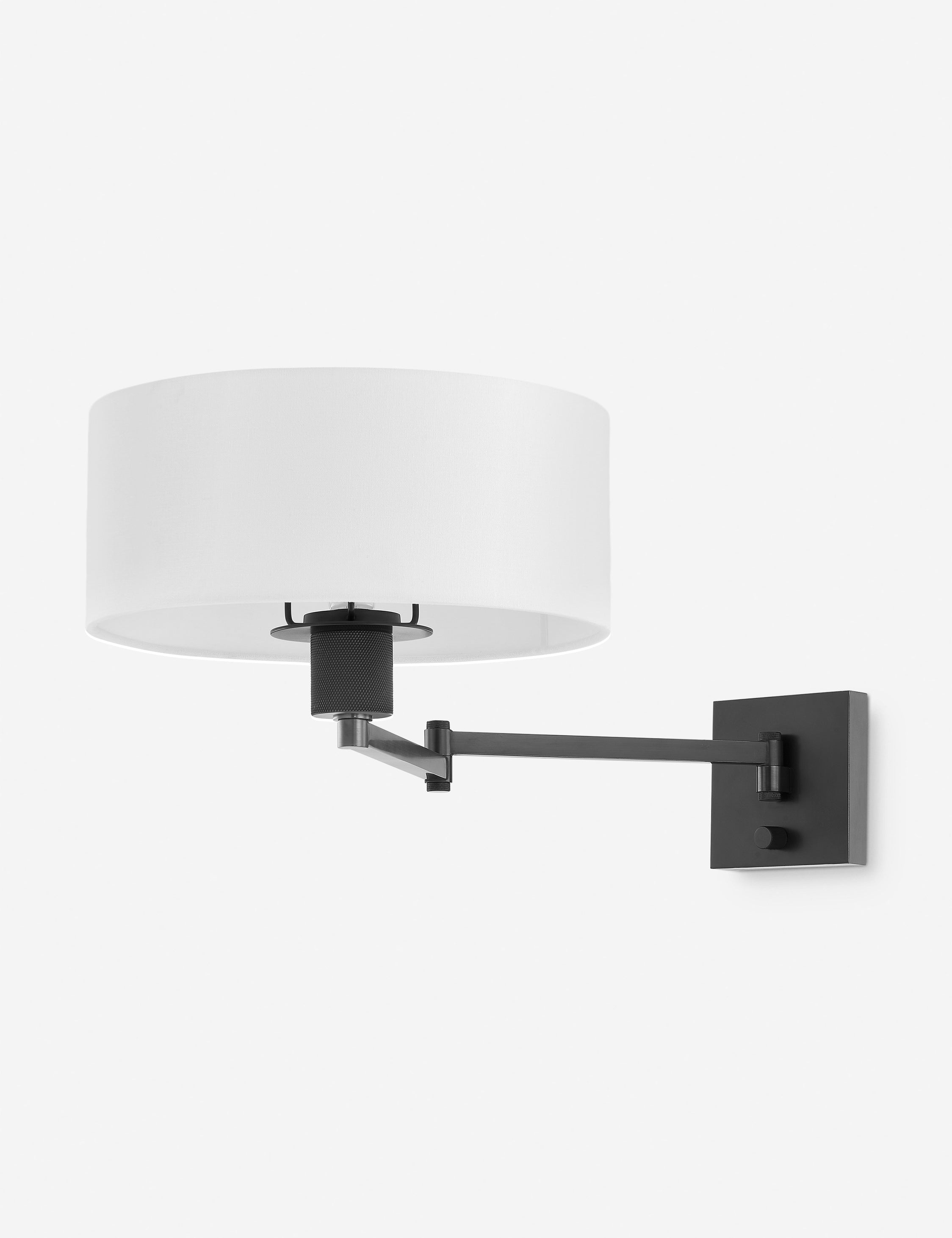 Evelina Wall Sconce Light - Modern Brass Finish, Plug-in or Hardwired, Perfect for Bedroom, Living Room, and Hallway Lighting Decor