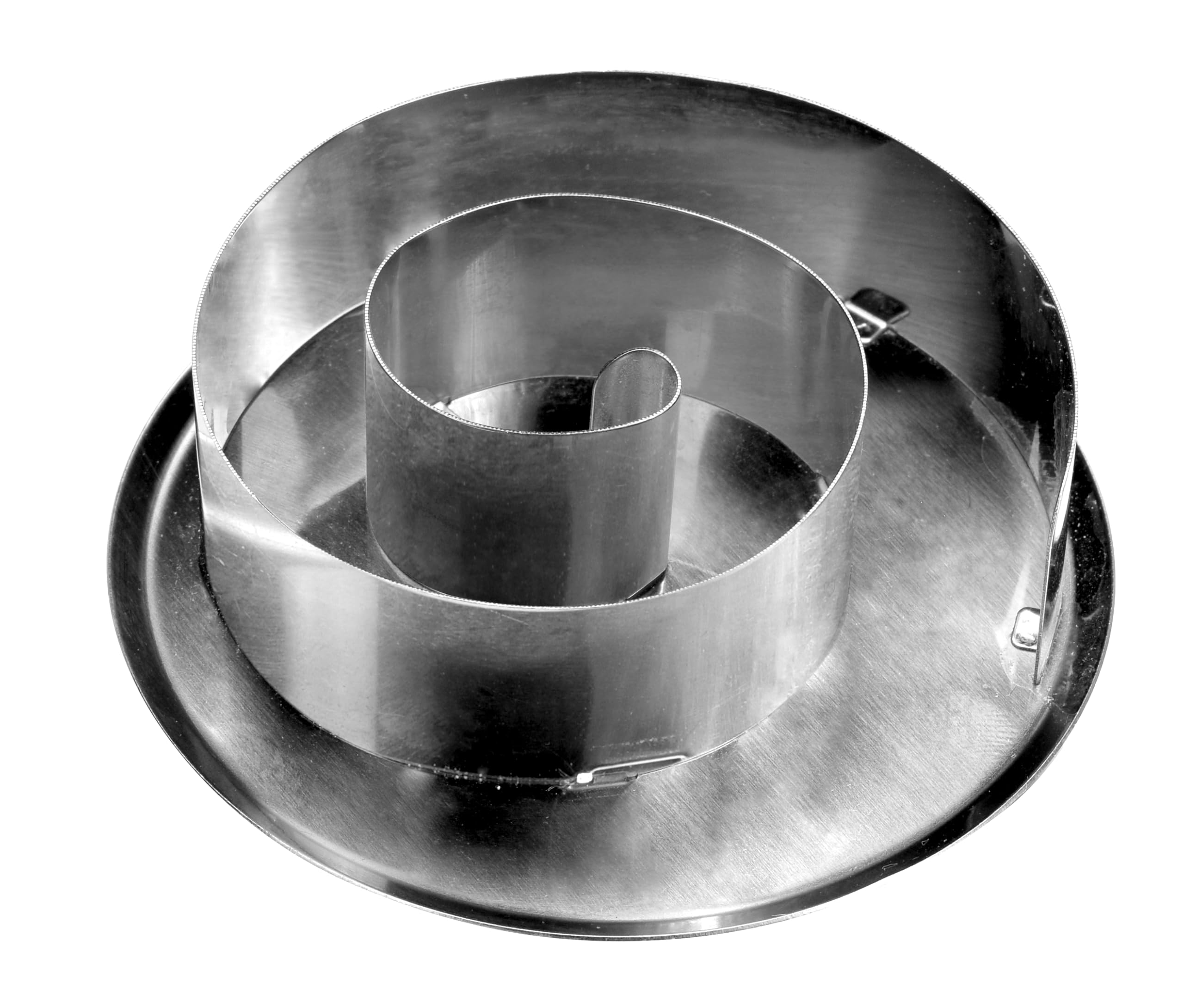 Ateco 1494 Stainless Steel Spiral Bread Stamp - Professional Baking Tool for Artisan Bread, Pastry & Cookie Dough Decoration | Perfect for Home Bakers & Commercial Kitchens