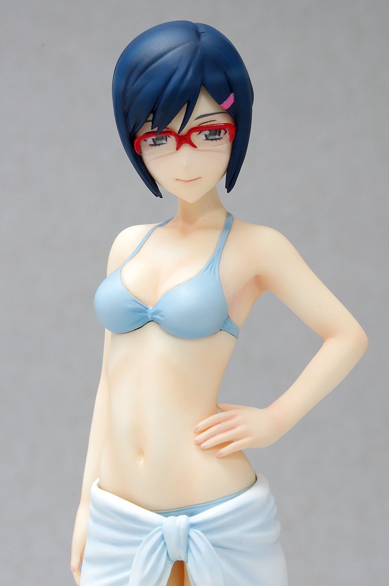 Wave Beach Queens Tsuruko 1/10 Scale PVC Figure - Anime Collectible for Display & Decoration - Perfect for Anime Fans, Home Decor, and Gift Giving