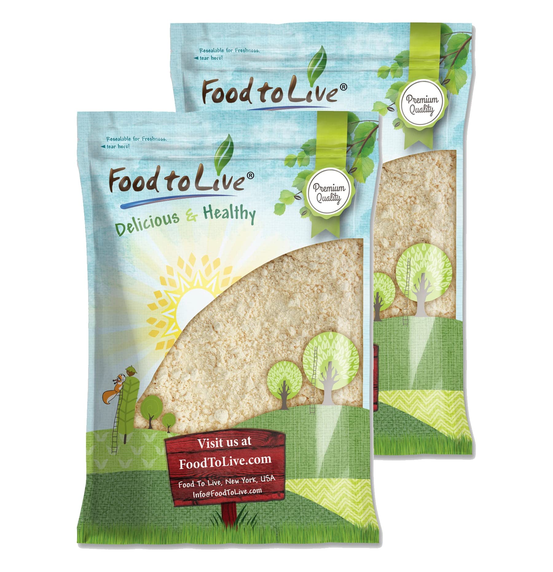 Food to Live Onion Powder, 14 Pounds - Finely Ground Dried Onions | Vegan, Rich Onion Flavor | High in Vitamin C & Dietary Fiber | Perfect for Soups, Stews, Seasoning & Baking
