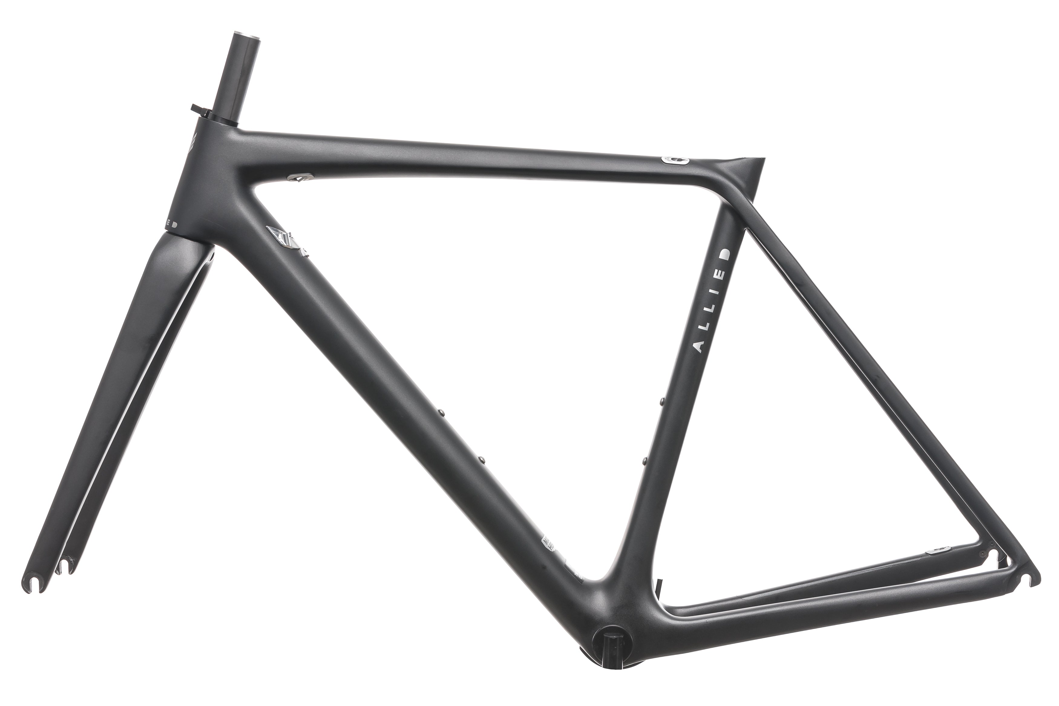 Allied Alfa 52cm Road Bike Frameset 2016 - Lightweight Carbon Fiber Frame for Racing & Endurance Cycling