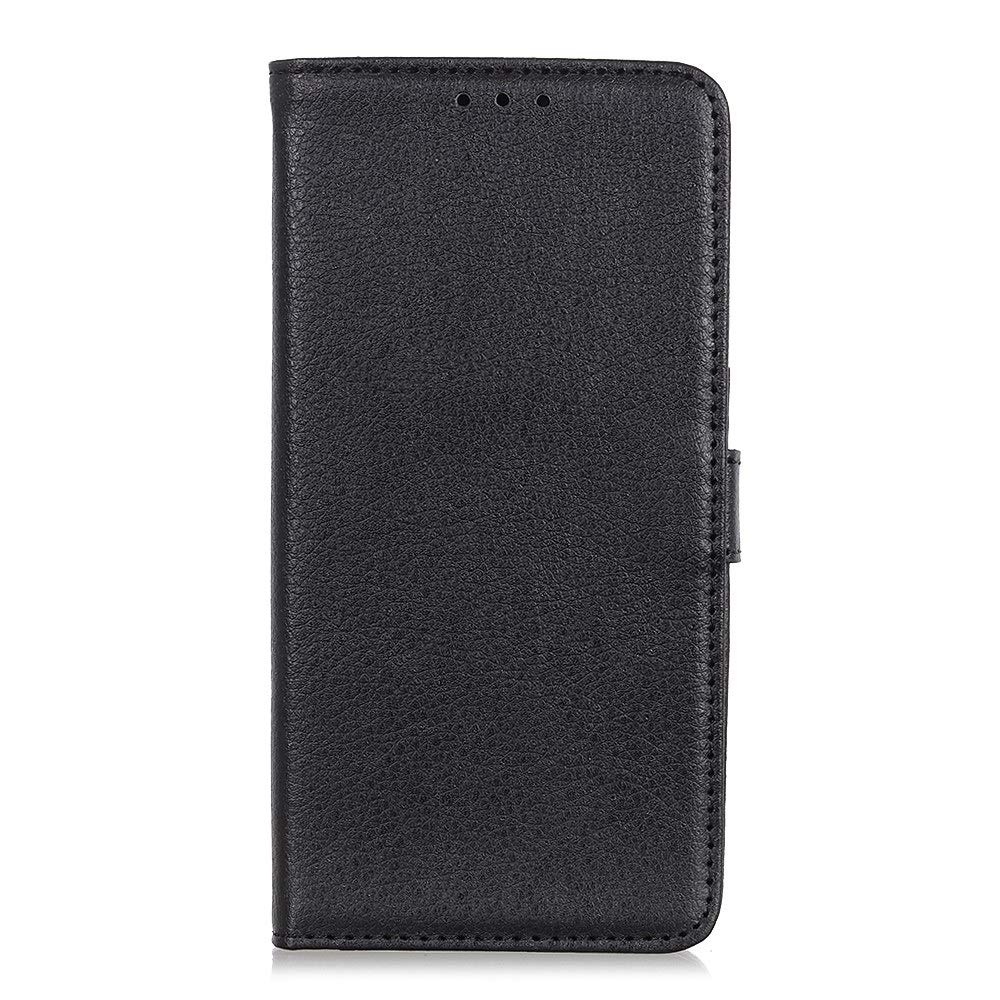 Premium PU Leather Magnetic Flip Wallet Case for OnePlus 8 5G - Slim Protective Cover with Card Slots & Secure Clasp (Black) | Perfect for Business, Travel & Everyday Use