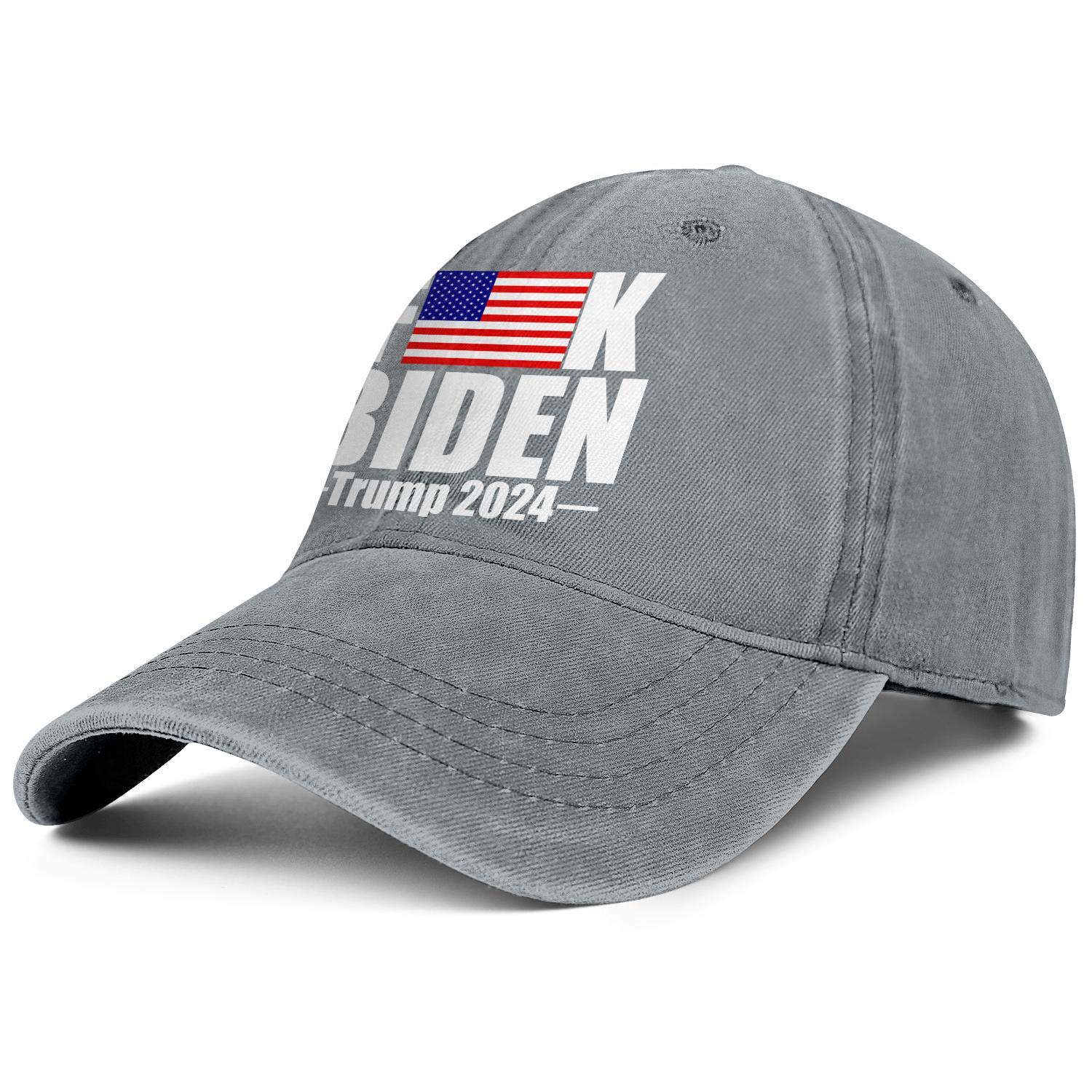 Trump 2024 Adjustable Trucker Hat - Vintage Baseball Cap for Men & Women, Flat Brim Dad Hat - Perfect for Political Rallies, Outdoor Events & Casual Wear