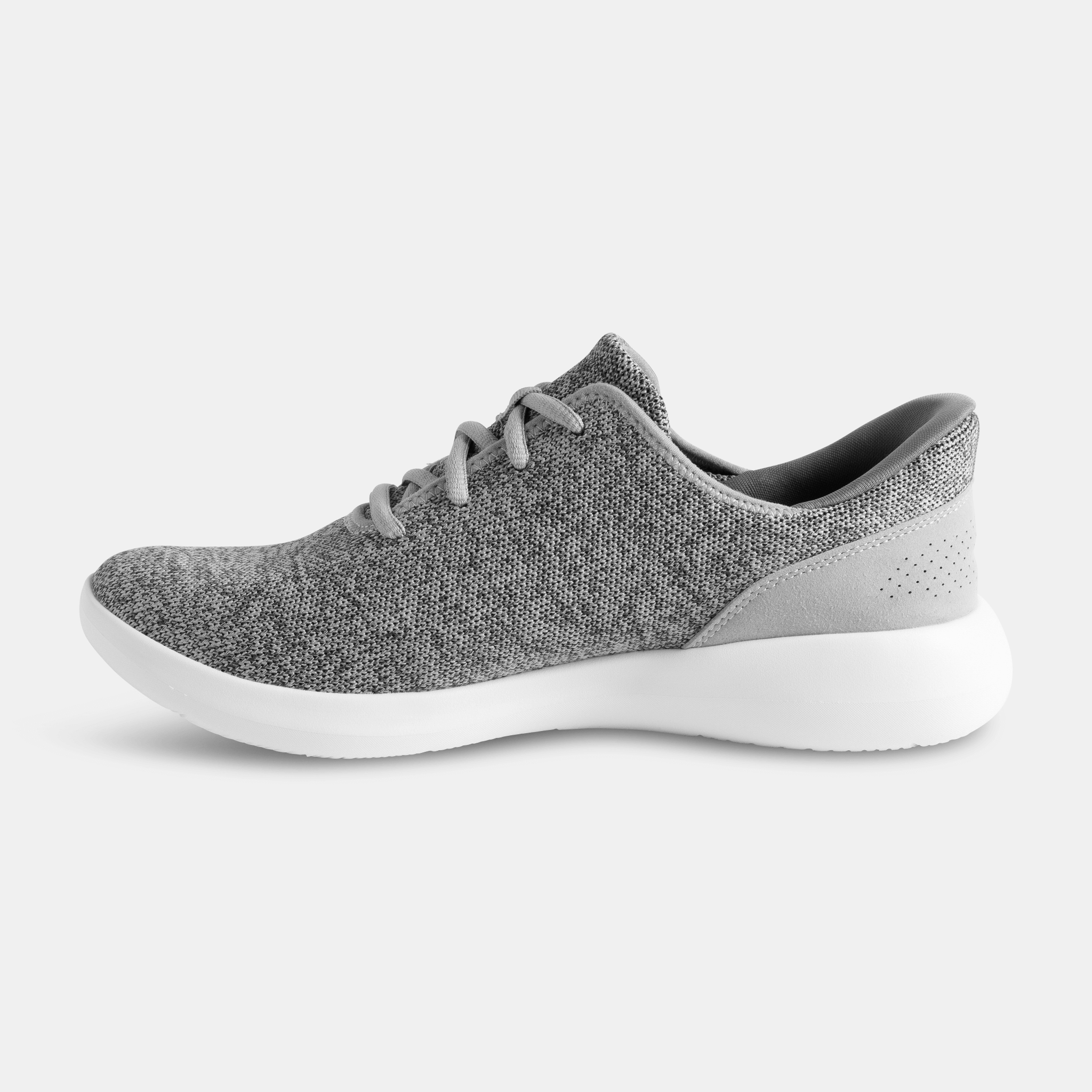 Eco-Friendly Women's Madrid Knit Sweater in Heathered Grey - Perfect for Casual Wear, Office Outfits & Cozy Fall Fashion