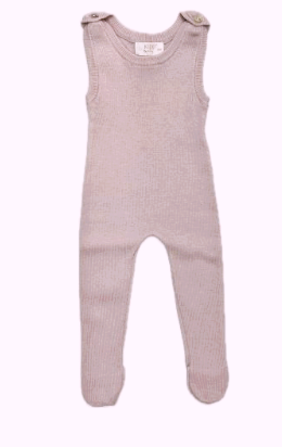 KIPP RIB KNIT OVERALLS for Babies & Toddlers (3-24 Months) - Soft Cotton Jumpsuit for Playtime, Daycare & Family Outings