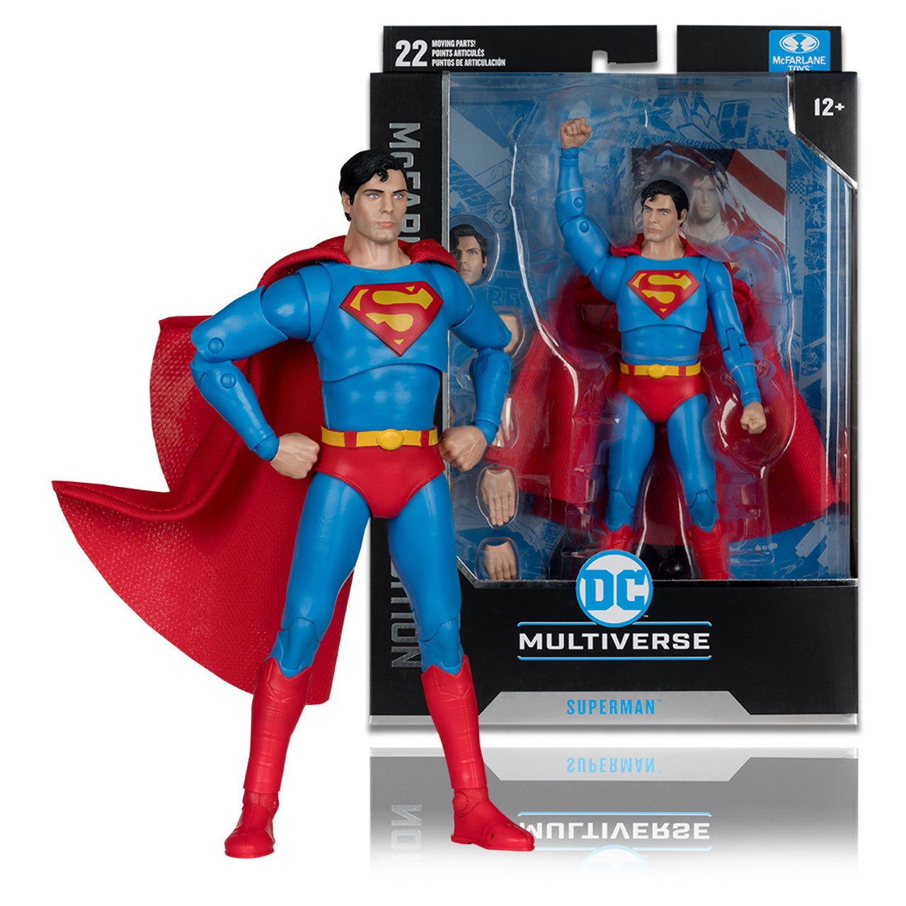 Superman: The Movie DC Multiverse Collector Edition Action Figure - Premium 12-inch Superman Collectible Toy for Display & Superhero Fans