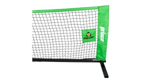 Prince Portable Tennis Net for Backyard & Court - Easy Setup & Durable Play & Stay Net for Kids & Adults - Perfect for Outdoor Sports, Training, and Family Fun