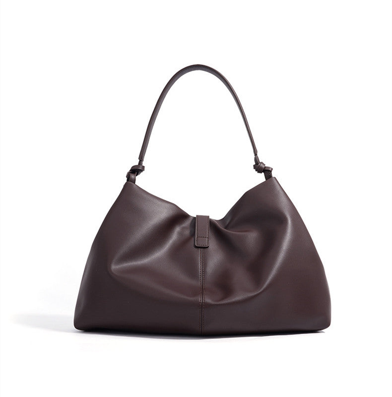 Premium Soft Leather Shoulder Bag for Women - Stylish & Durable Crossbody Purse - Perfect for Work, Travel & Everyday Use