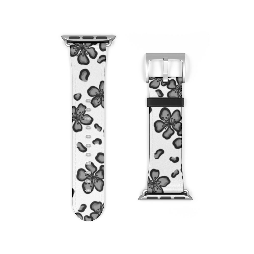 Premium Jungle Ulei Apple Watch Band - Soft Silicone Strap for Apple Watch Series 9/8/7/6/SE/5/4/3 - Stylish & Comfortable for Workout, Running, Gym & Daily Wear