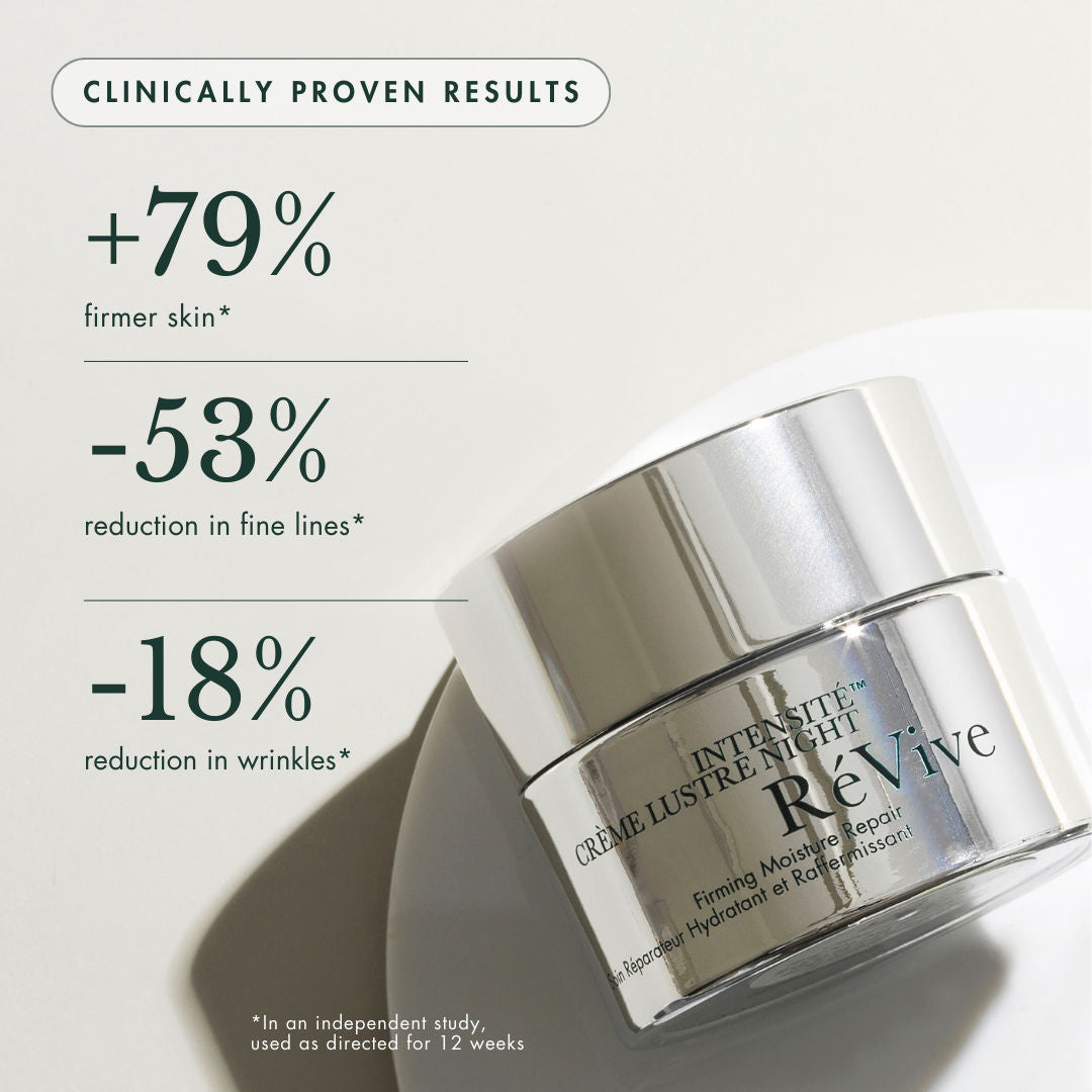 Intensité Crème Lustre Night Firming Moisture Repair Cream - Anti-Aging Night Cream for Deep Hydration & Skin Tightening - Perfect for Dry & Mature Skin Night Care Routine