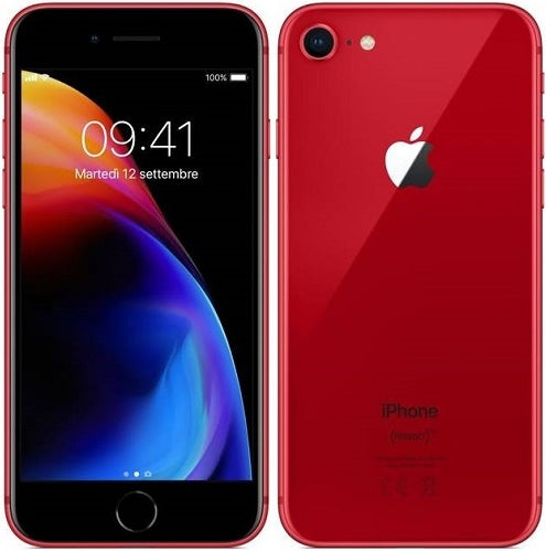 Refurbished Apple iPhone 8 256GB - Excellent Condition (Red) | Unlocked Smartphone for Work, Travel & Daily Use