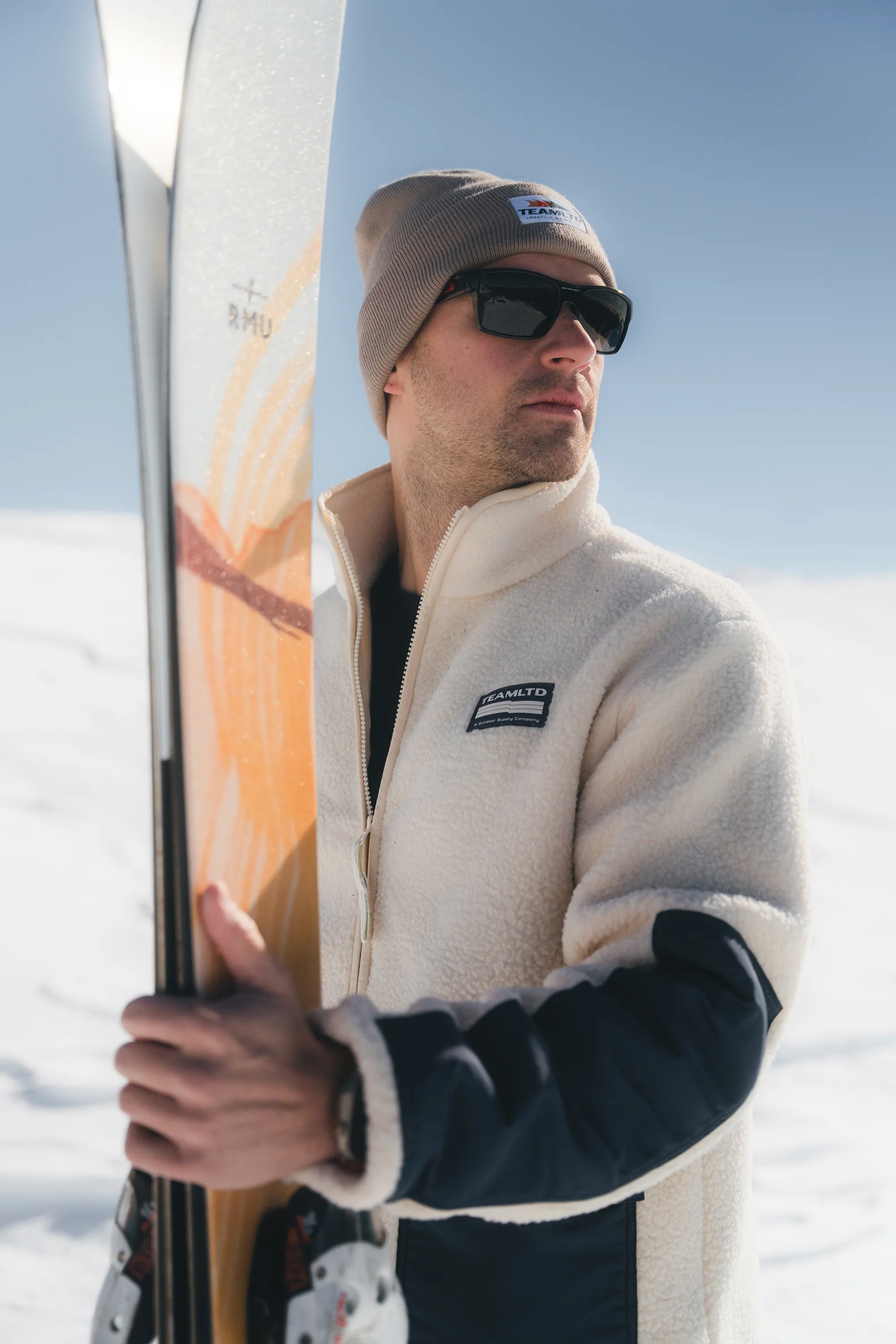 Men's Sherpa Lined Full Zip Fleece Jacket - Soft & Warm Winter Coat for Outdoor Activities, Hiking & Casual Wear