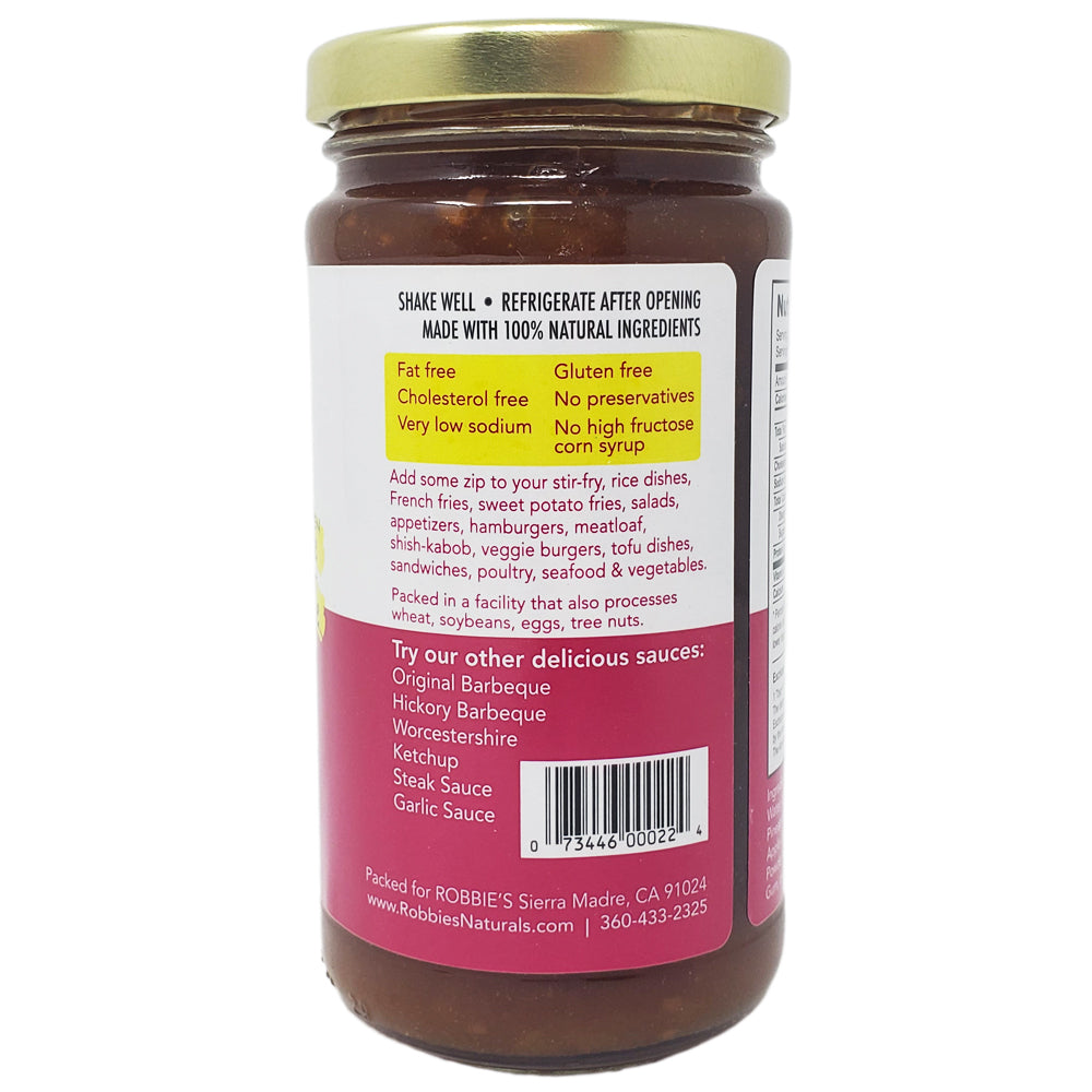 Robbie's Hawaiian Sweet & Sour Sauce - 13.5oz Bottle | Authentic Island Flavor | Perfect for Chicken Wings, Stir Fry & Dipping Sauces