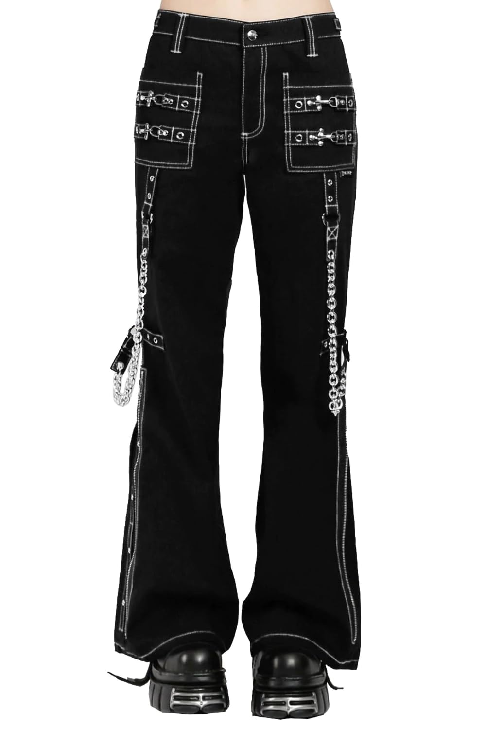 Comfortable Night Pants for Women & Men - Soft Sleepwear Lounge Pants [Black/White] - Perfect for Sleeping, Lounging & Relaxing at Home