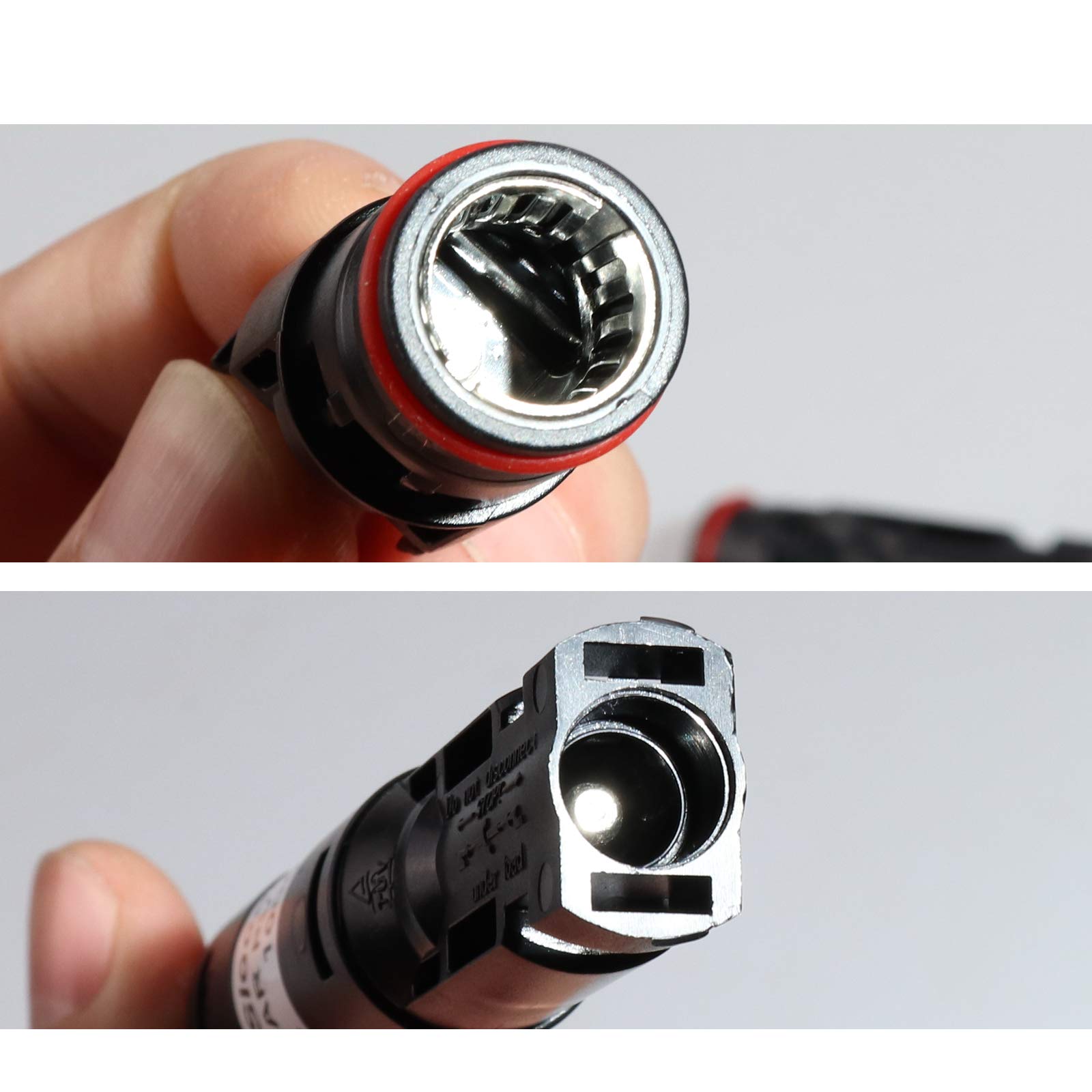 30A Solar Fuse Holder with Waterproof Male & Female Connectors - PV In-Line Fuse Holder for Solar Panels & Controllers - Ideal for Off-Grid Solar Systems, RV & Marine Applications