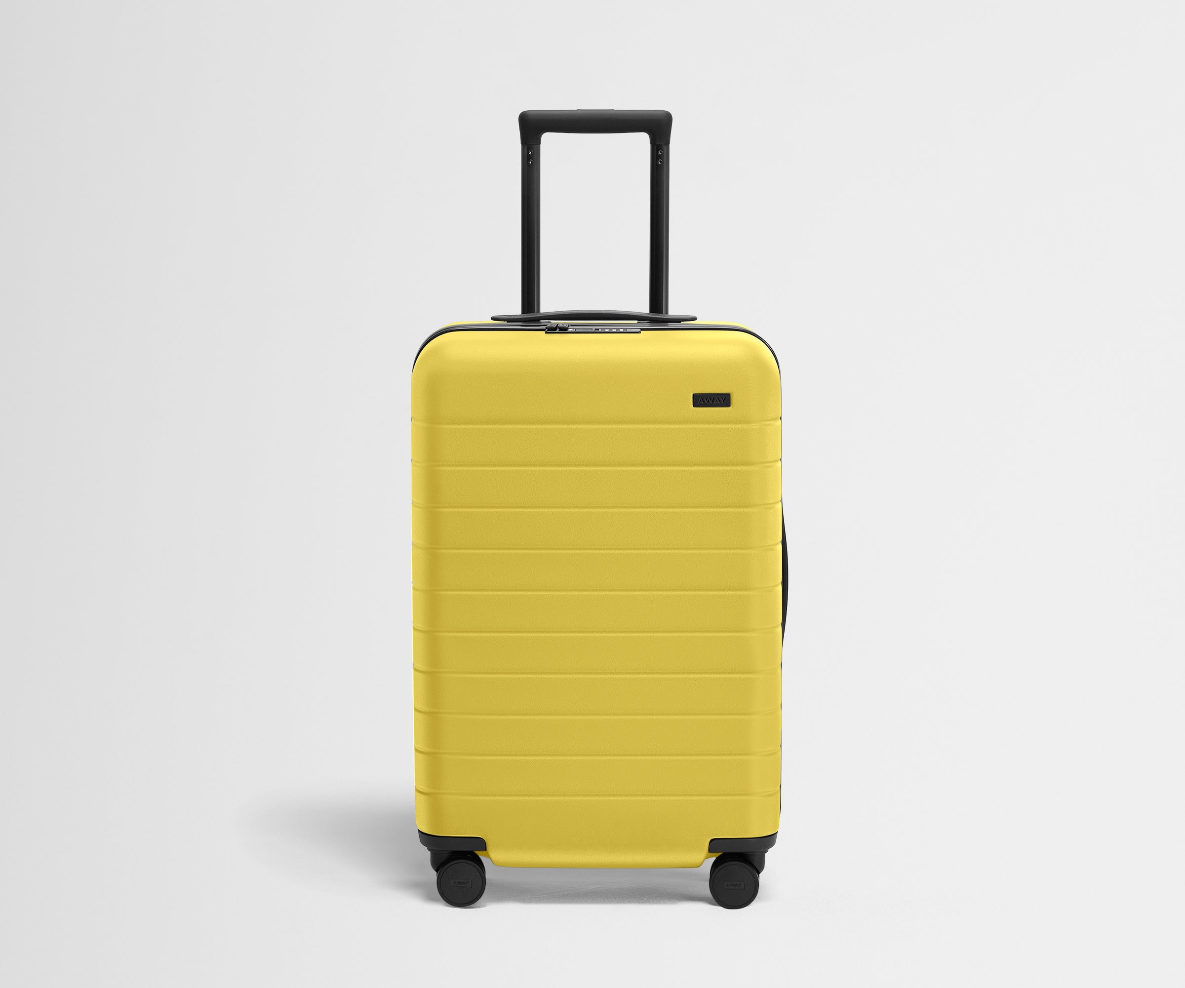 Bigger Carry On Flex Luggage in Sunshine Yellow - Perfect for Air Travel & Weekend Getaways