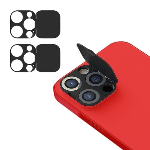 Premium iPhone 12 Pro Max Camera Lens Protector - 2 Pack Privacy Screen Cover with Strong Adhesive for Enhanced Security | Perfect for Travel, Daily Use & Privacy Protection