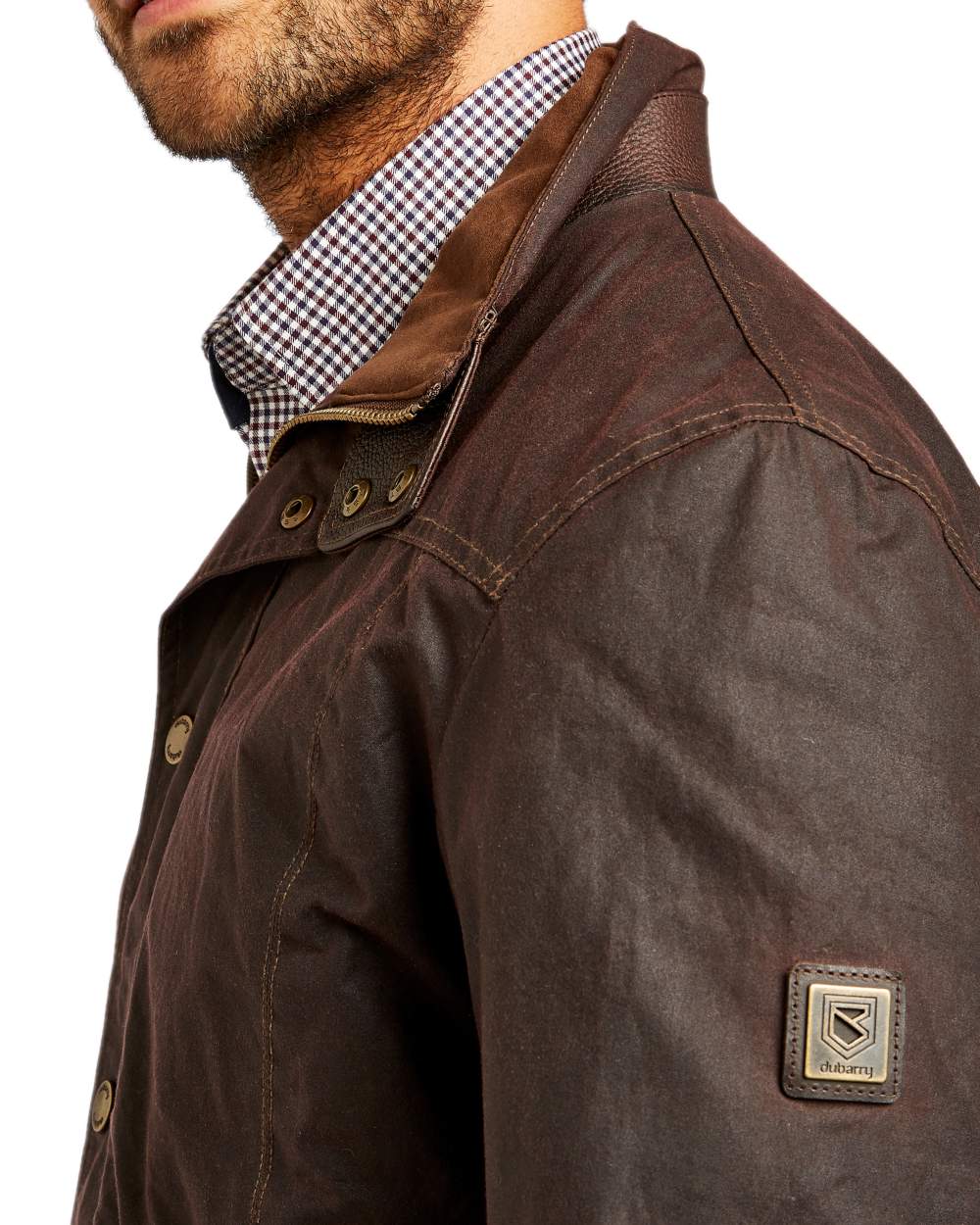 Dubarry Carrickfergus Waxed Jacket - Waterproof & Windproof Men's Outdoor Coat for Hiking, Fishing & Countryside Adventures