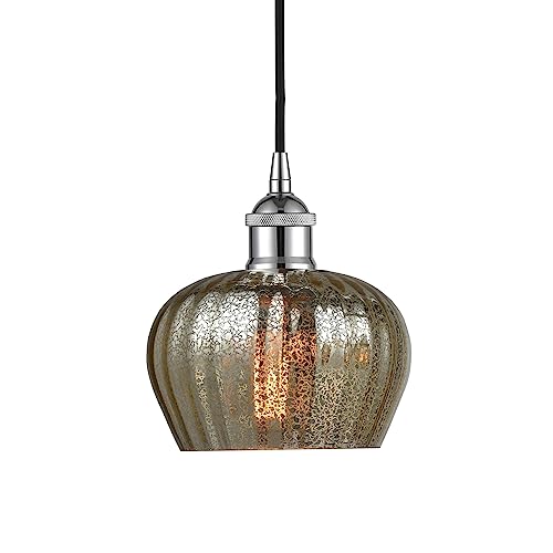 Innovations Lighting Fenton - Industrial Style 1-Light Mini Pendant Light Fixture - 8.25