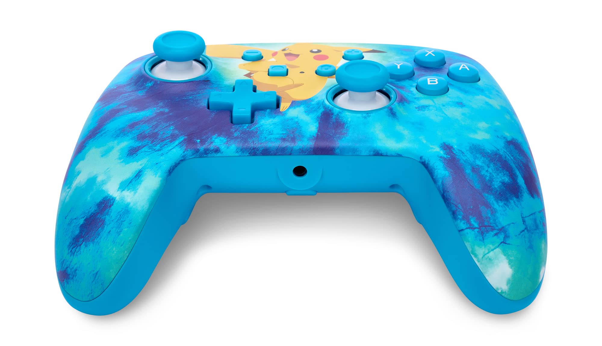 PowerA Enhanced Wired Controller for Nintendo Switch - Tie Dye Pikachu Design | Official Licensed Gamepad for Switch/Switch OLED | Perfect for Gaming, Multiplayer & Competitive Play