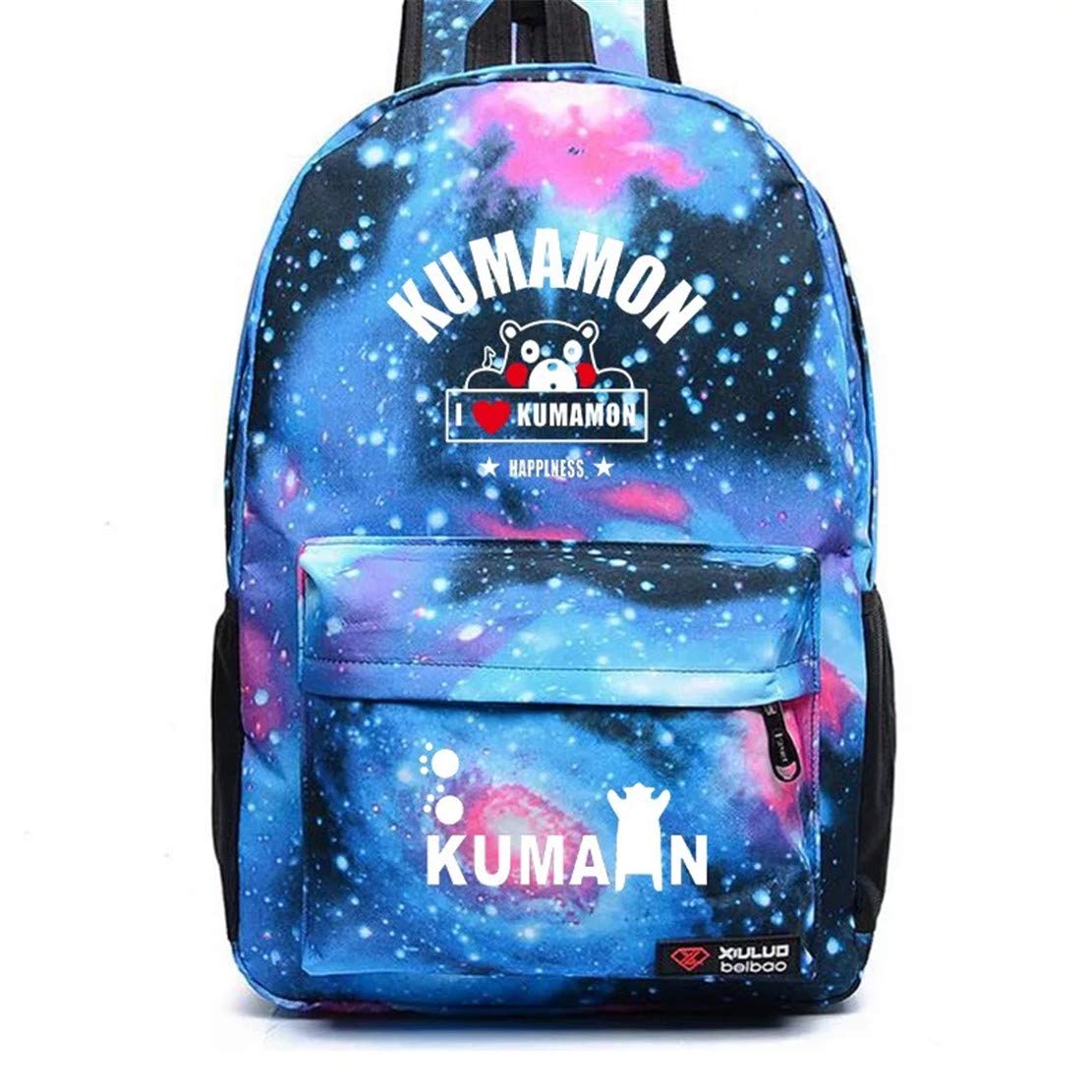 Kumamon Kids Canvas Backpack - Cute School Bookbag for Students, Lightweight Travel Daypack for Boys & Girls | Perfect for School, Travel & Casual Outings