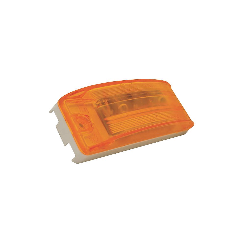 Grote LED Clearance Marker Lamp with Optic Lens - Yellow (YLW) for Trucks, Trailers & Heavy-Duty Vehicles