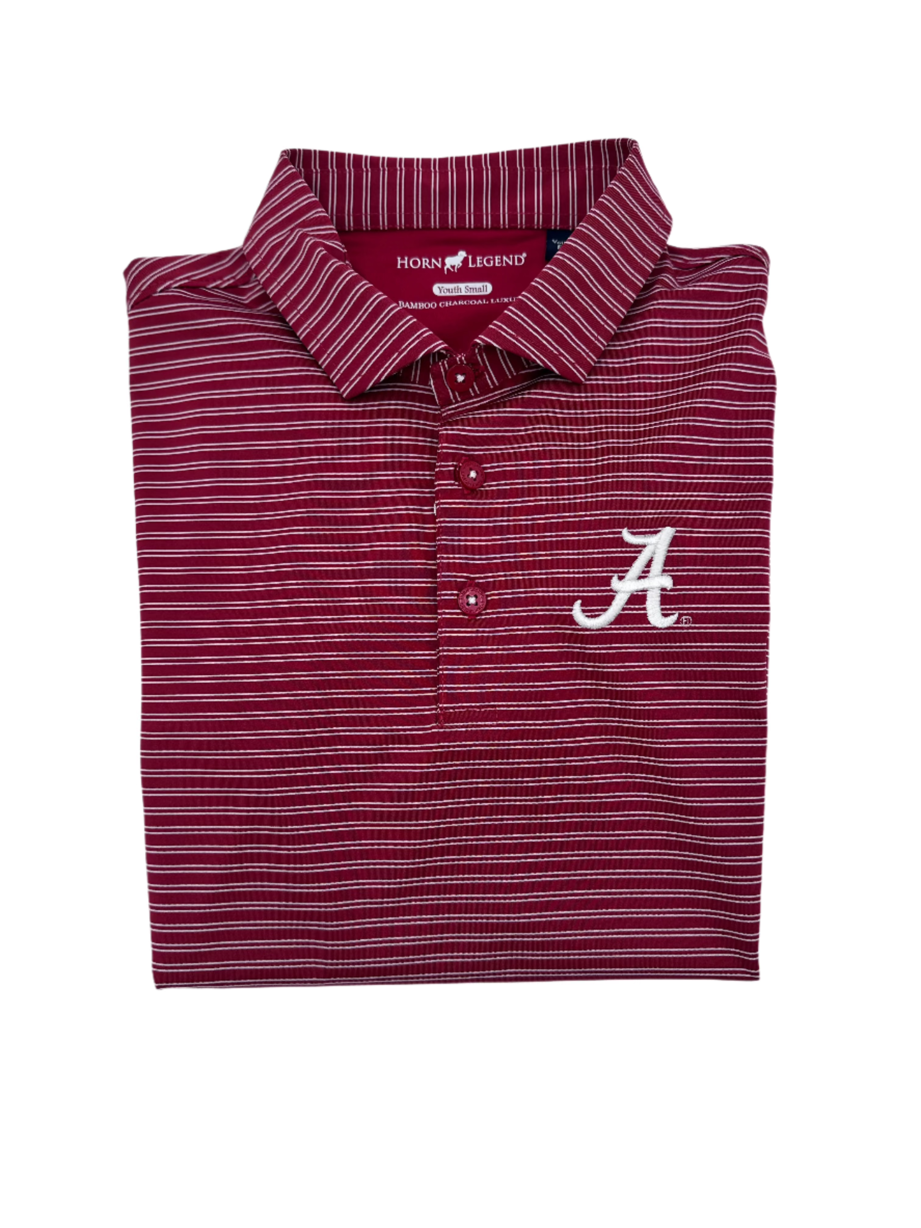 Alabama Striped Polo Shirt for Boys - Comfortable Cotton Knit Top for School, Casual Wear & Outdoor Activities