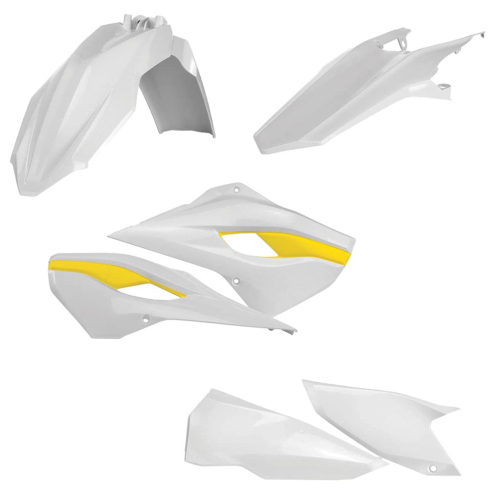 Acerbis Replica Plastic Kit Original 15 for Husqvarna TC 125 2014-2015 - Dirt Bike Replacement Parts for Off-Road Racing & Trail Riding
