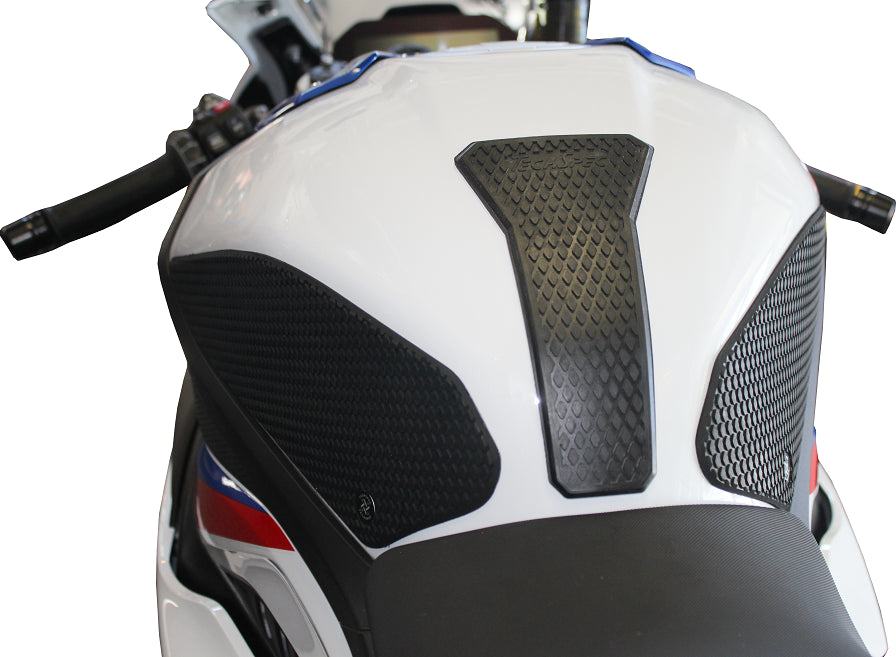 TechSpec S1000RR (2020) SnakeSkin Gripster Tank Pad Kit - Non-Slip Motorcycle Tank Protector for BMW S1000RR - Perfect for Racing, Commuting & Long Rides