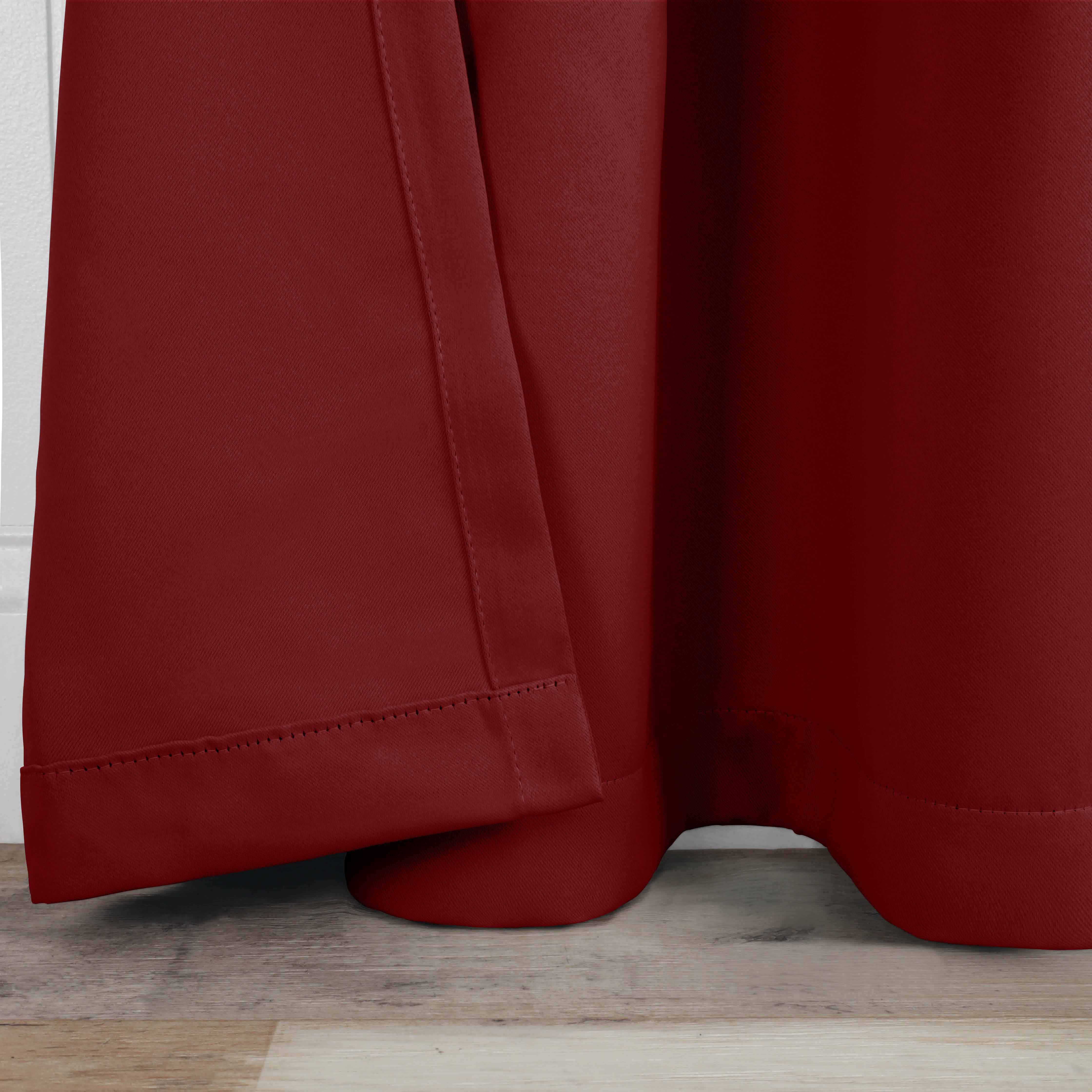 Blackout Curtains for Bedroom - Solid Room Darkening Back Tabs Window Drapes, Set of 2 Panels - Perfect for Nursery, Home Theater & Light Sleepers