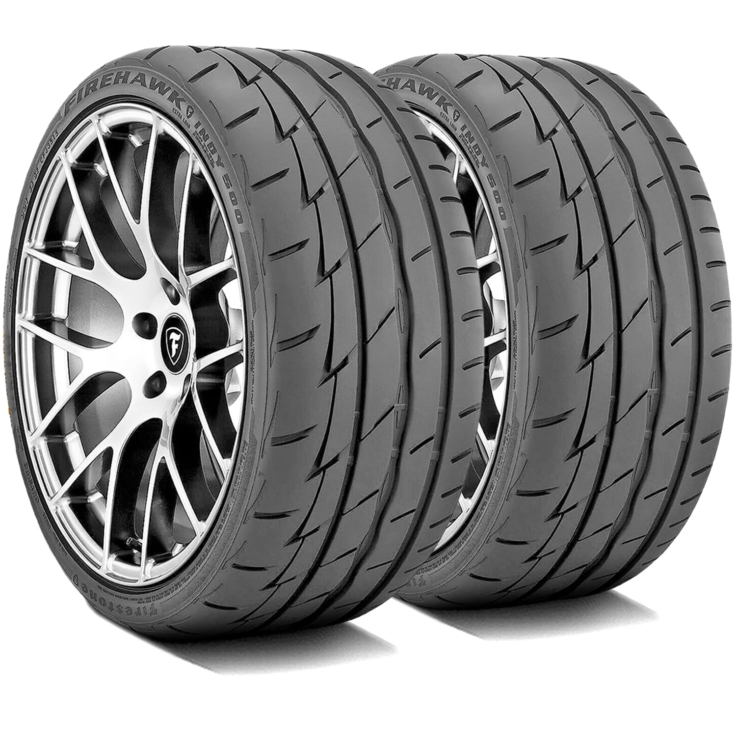 Firestone Firehawk Indy 500 Ultra High Performance Tire 255/45R20 101W - High-Speed Grip for Sports Cars & Track Racing