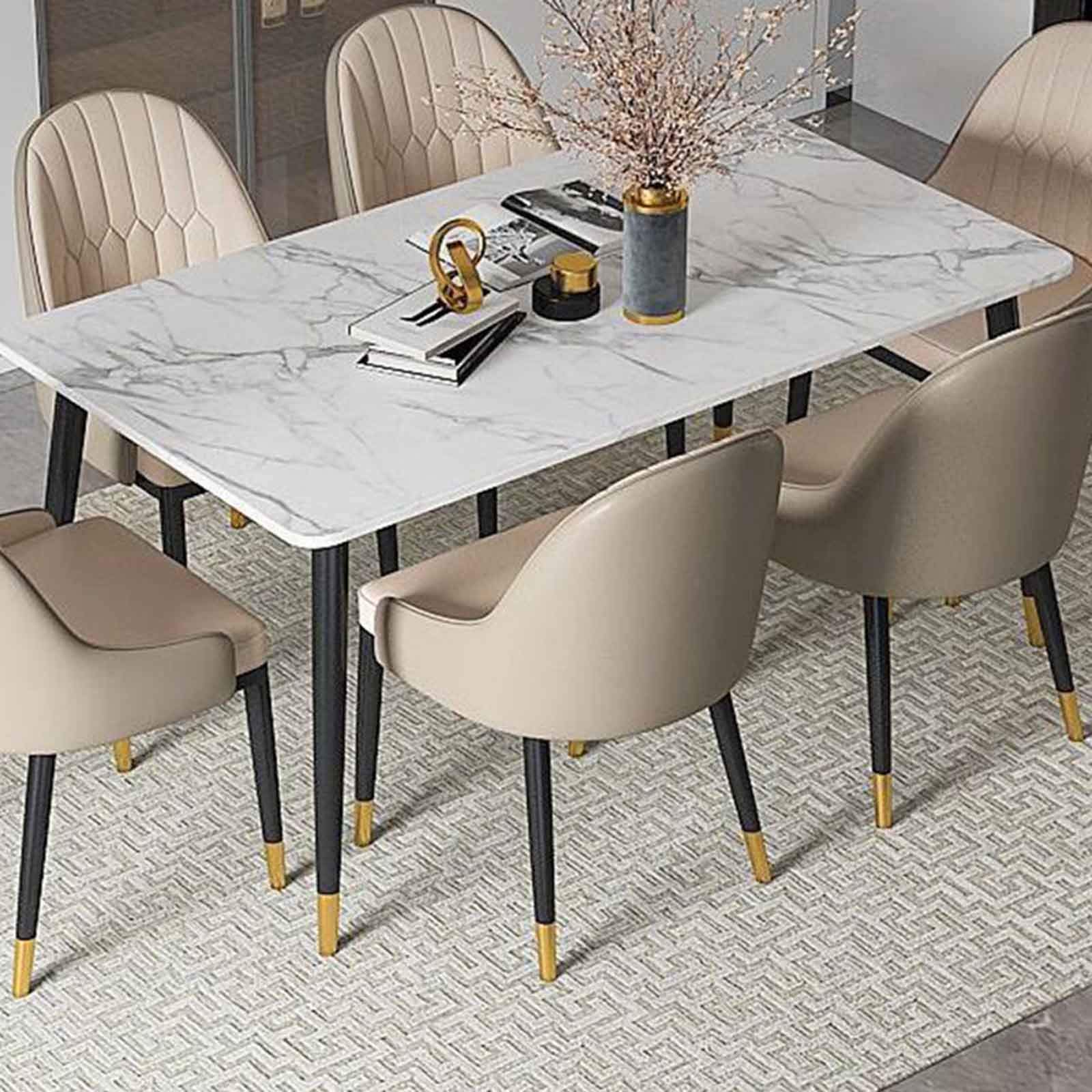 28-Inch Black & Gold Oblique Cone Metal Furniture Legs - DIY Iron Table Legs for Dressing Table, Dining Table, Coffee Table - 4-Piece Replaceable Cabinet Hardware (72cm) - Perfect for Home Office, Living Room & Bedroom Furniture Upgrade