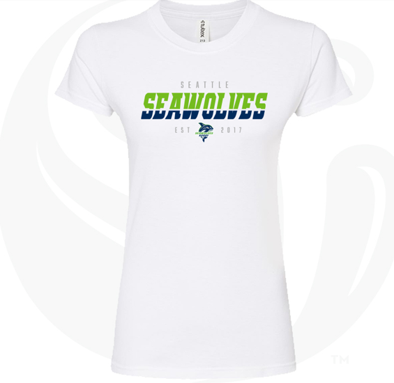 Vintage Seawolves Rugby Women's T-Shirt | Retro Sports Apparel for Fans & Athletes | Perfect for Game Day, Workouts, and Casual Wear