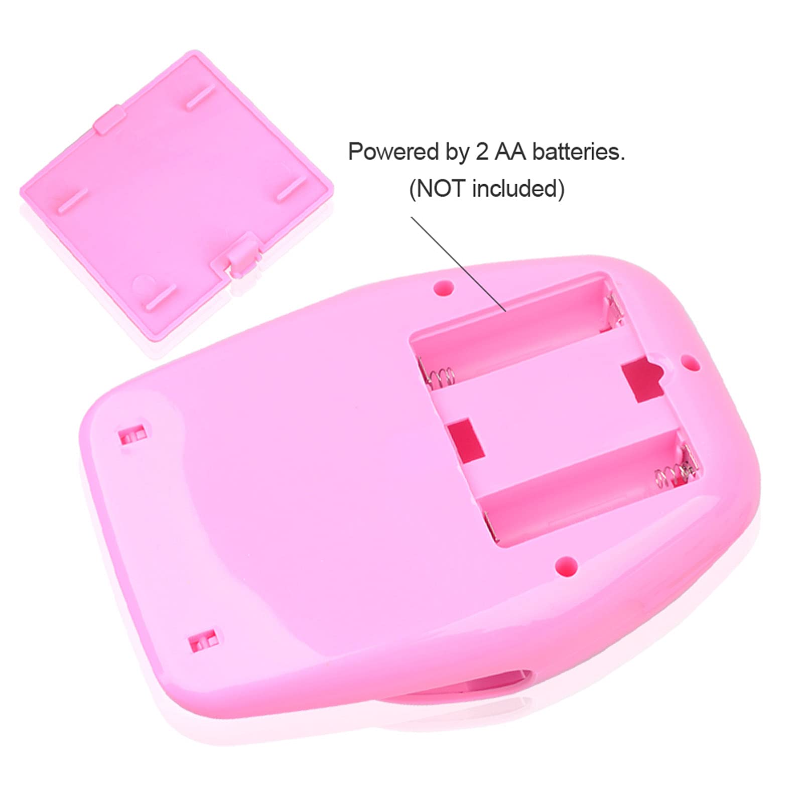 EXCLUZO Mini Portable Nail Polish Dryer Fan - Fast Drying Nail Art Blower for Gel & Acrylic Nails - Compact Travel Nail Cooler Tool for Home & Salon Use - Perfect for Manicures, Pedicures and DIY Nail Art