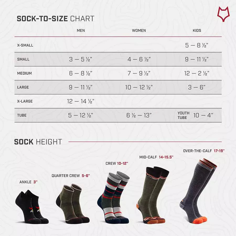 2097 07015 Trailhead Heavyweight Crew Hiking Socks for Men & Women - Moisture-Wicking, Cushioned Support for Outdoor Adventures, Backpacking & Cold Weather Hiking