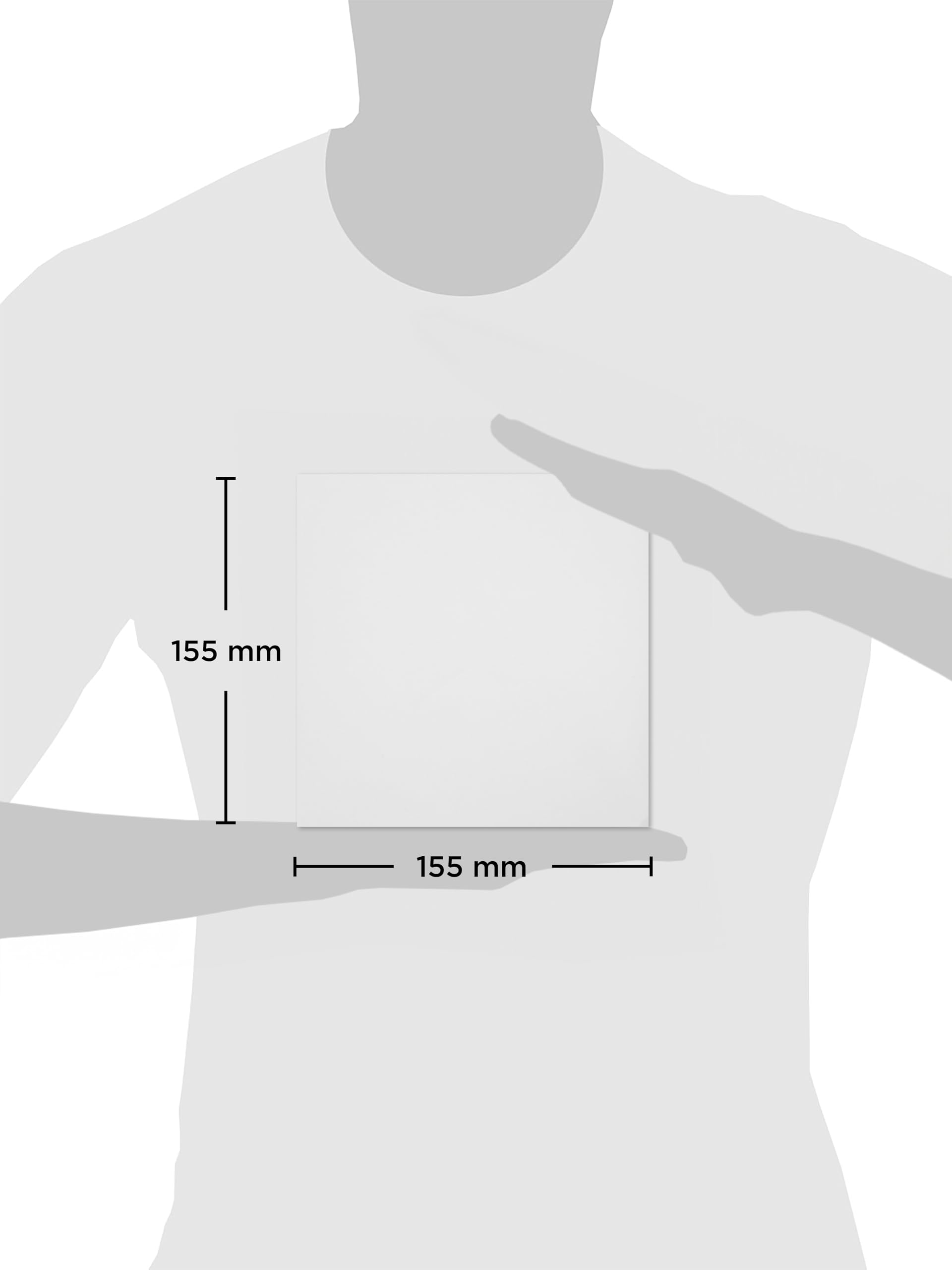 Premium 6x6 Inch 90 GSM Square Banker Gummed Envelopes (ENV2255) - White - Pack of 500 - Perfect for Wedding Invitations, Business Correspondence & Mailing Documents