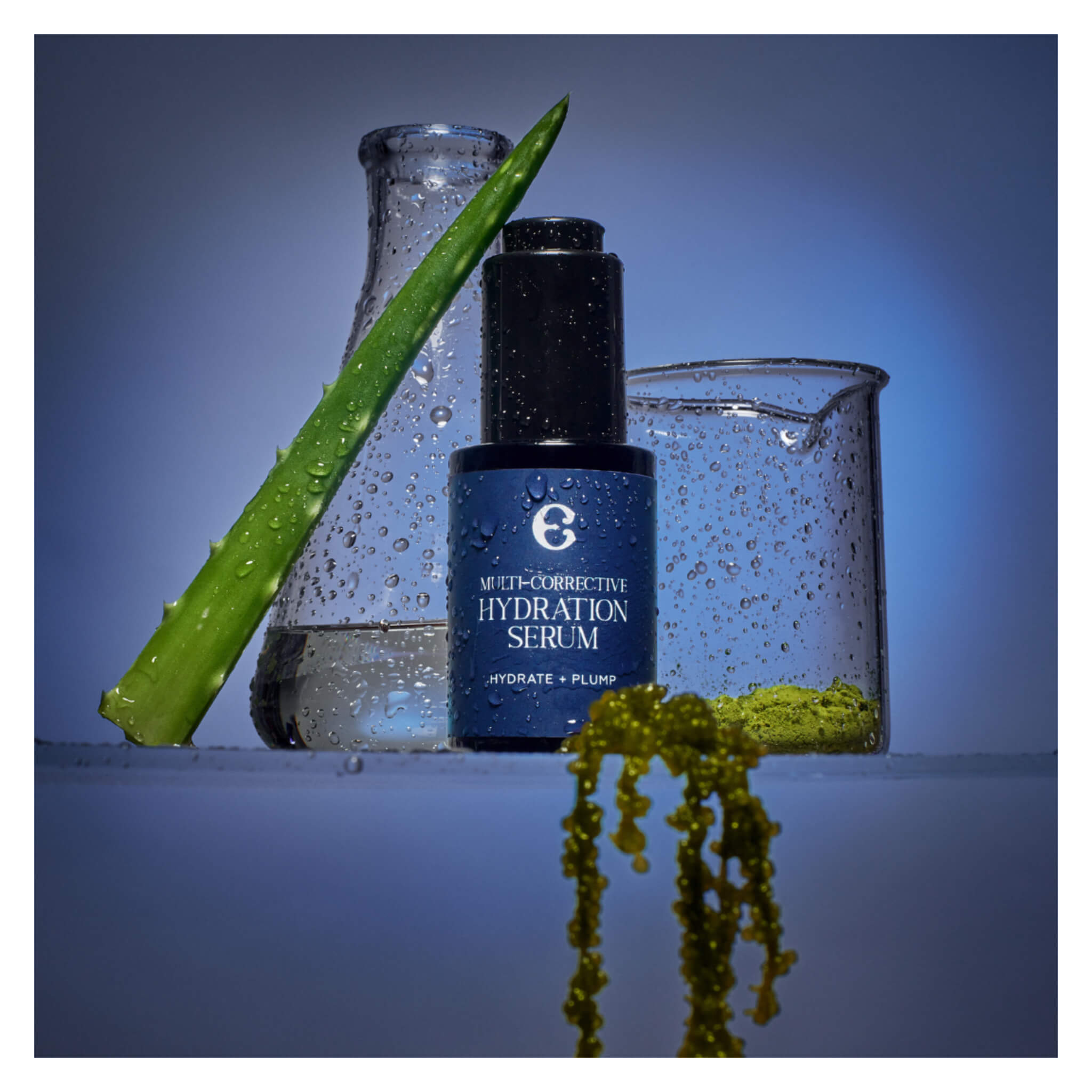 Multi Corrective Hydration Serum for Face - Anti-Aging & Moisturizing Treatment for Dry Skin - Perfect for Nighttime Skincare Routine & Daily Use