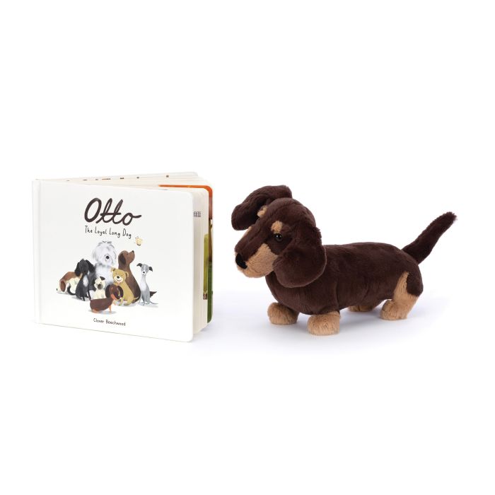 Jellycat Otto The Loyal Long Dog Soft Plush Toy - Cute & Cuddly Stuffed Animal for Kids, Babies & Toddlers | Perfect for Bedtime, Playtime & Gifts