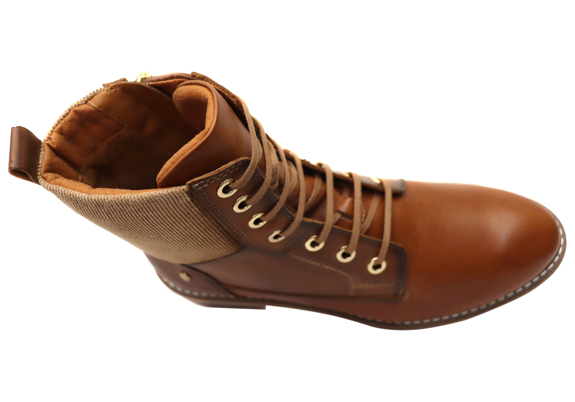 Pikolinos Women's W8J 8966 Comfortable Leather Ankle Boots - Stylish & Cushioned Footwear for Walking, Work & Casual Outfits