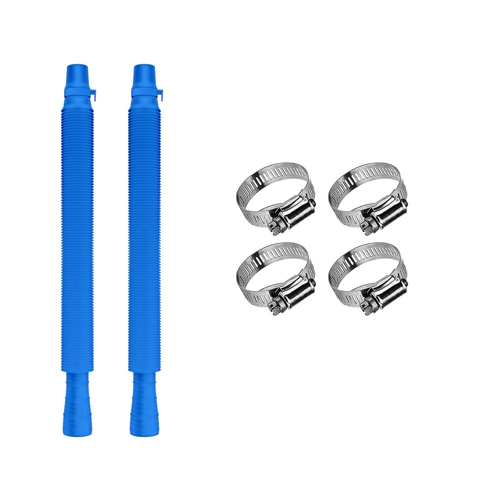 Muised 1.5m Swimming Pool Filter Pump Hose with Metal Clamp - Replacement Accessory for Pool Pumps | Perfect for Outdoor Summer Fun, Backyard Pool Maintenance & Water Filtration Systems