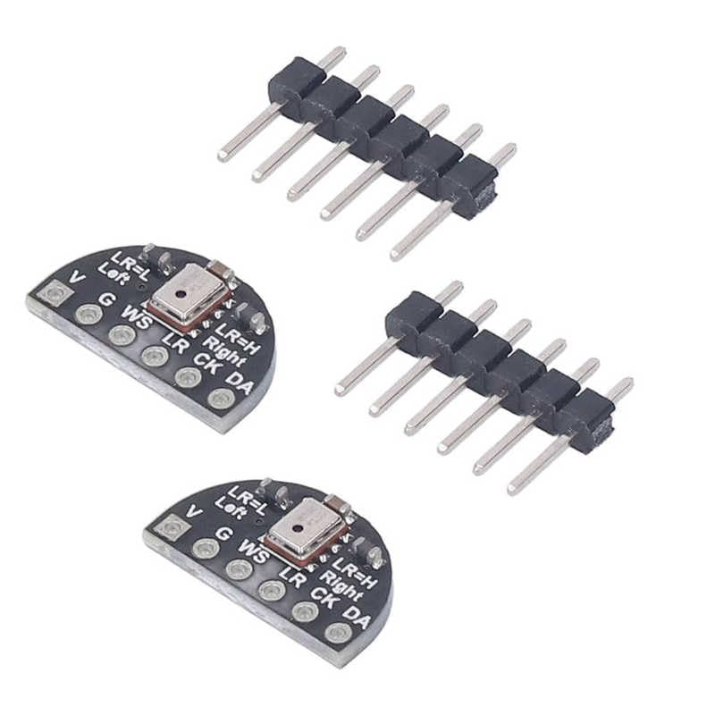 High Sensitivity 140dB SPL MEMS Microphone Module - MSM261S4030H0 with I2S Digital Output (2-Pack) for Development Boards | Omnidirectional Sound Capture for IoT, Smart Home & Voice Recognition Devices