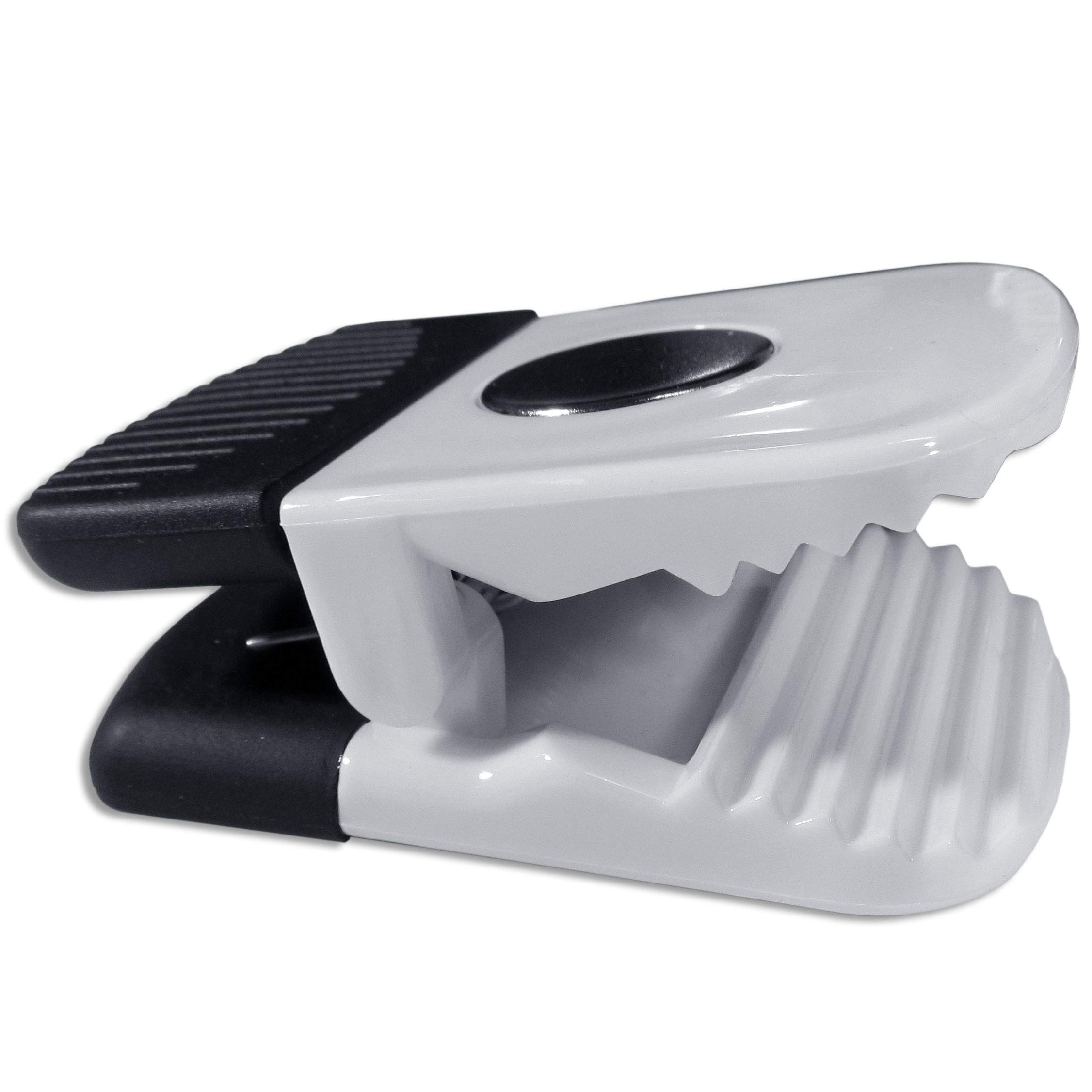 Siskiyou Sports NFL Team Logo Chip Bag Clip Magnet - White - Perfect for Kitchen, Office, Fridge & Tailgating Parties