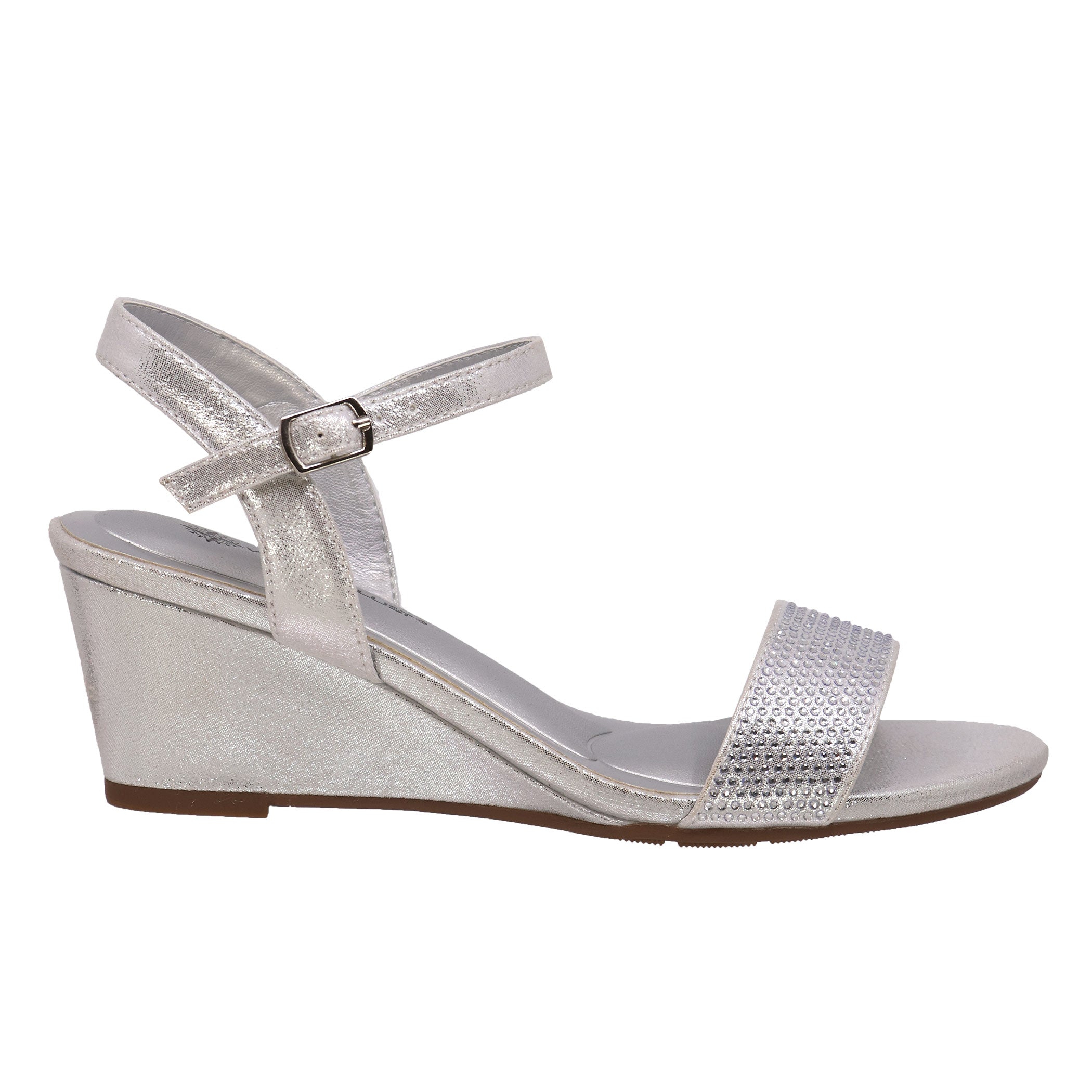 Women's Mia Dress Sling Wedge Sandals - Comfortable Summer Casual Shoes for Beach, Party & Outdoor Activities