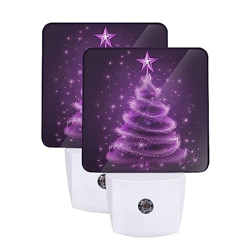 Stars Purple Christmas Tree