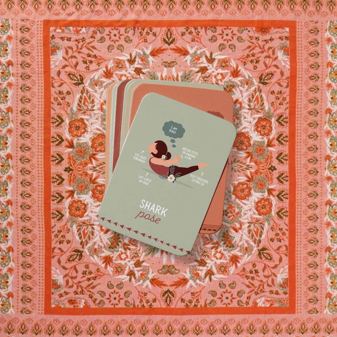 Creative Sprout Yoga Cards for Kids - Fun & Educational Yoga Poses for Children's Fitness & Mindfulness - Perfect for Home, School & Playtime